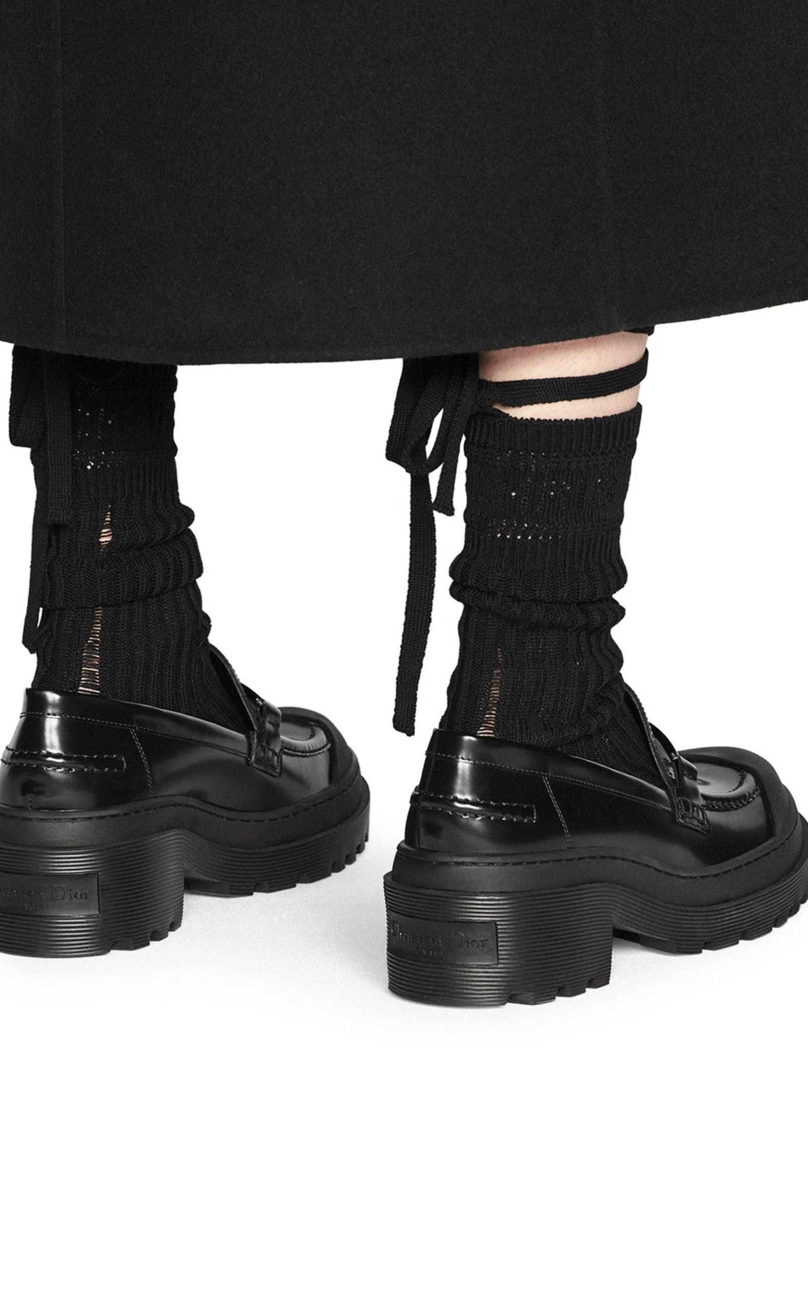 Code Leather Loafer - 9