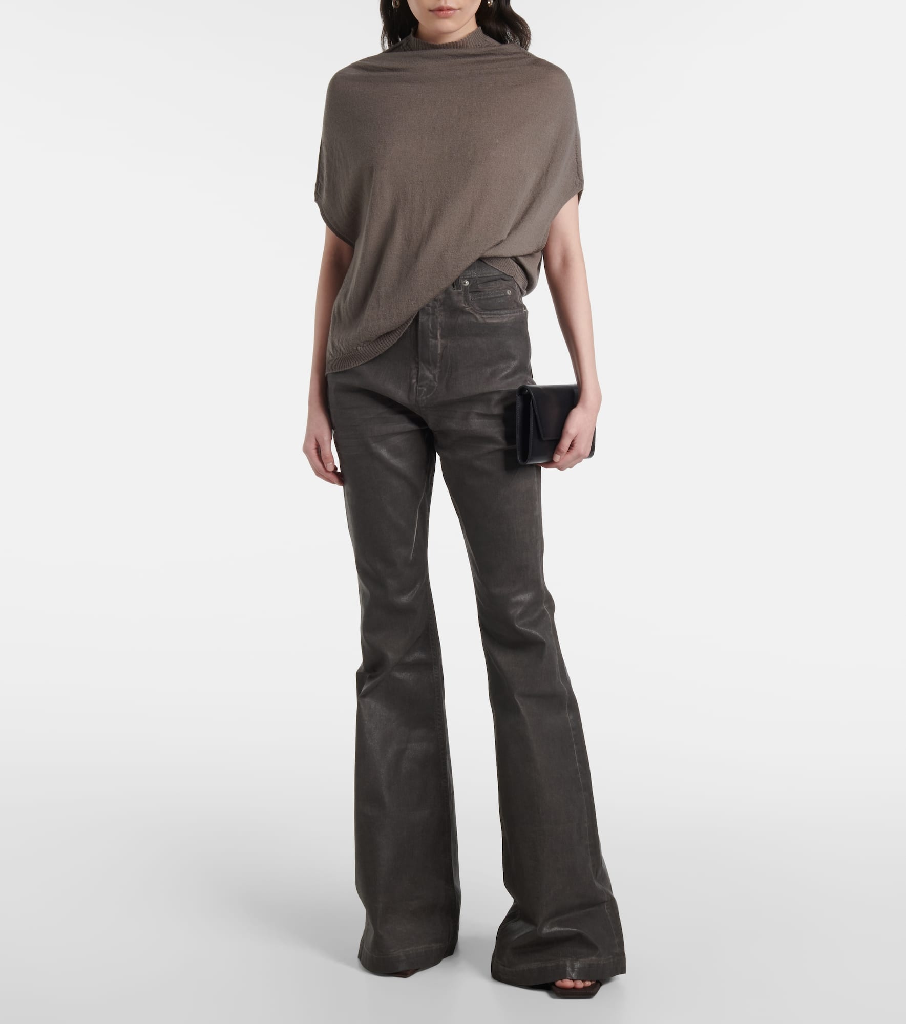Wool turtleneck top - 2
