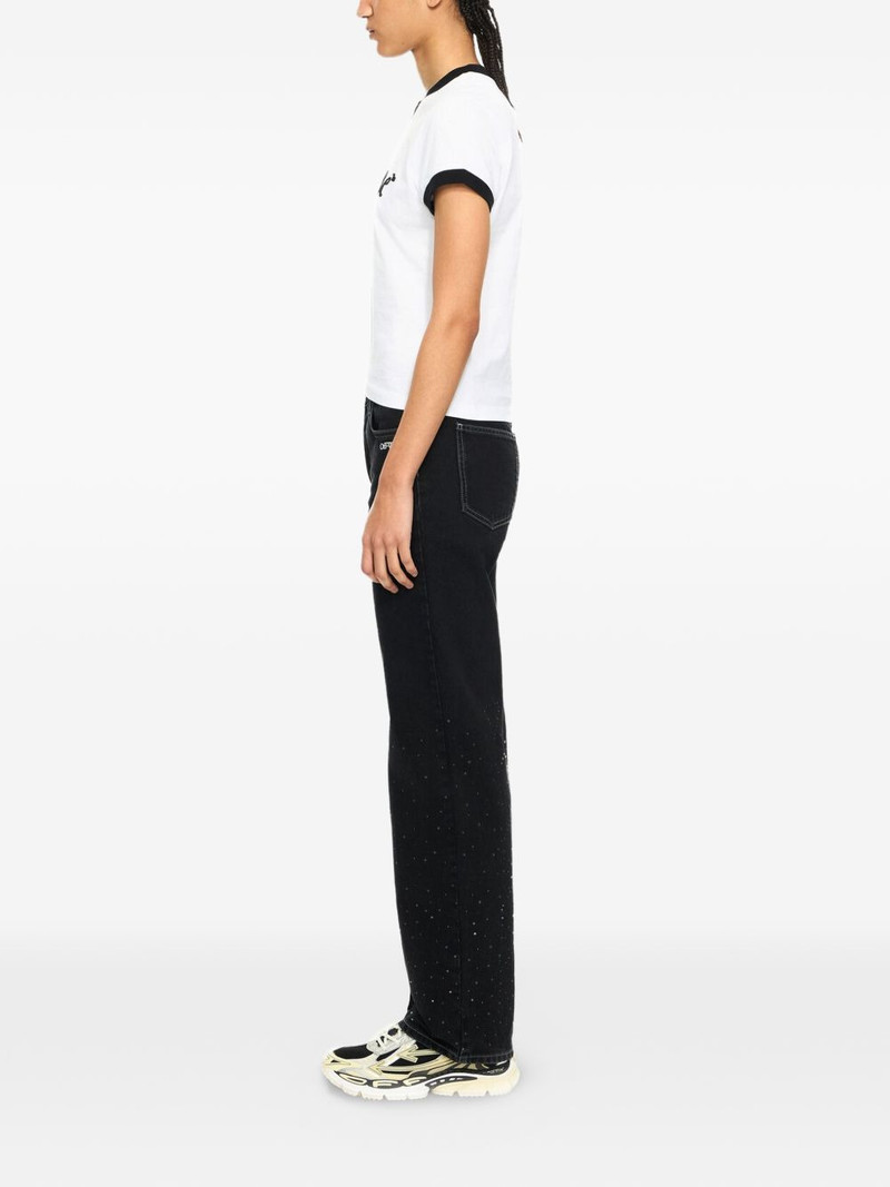 x Swarovski crystal-embellished jeans 3