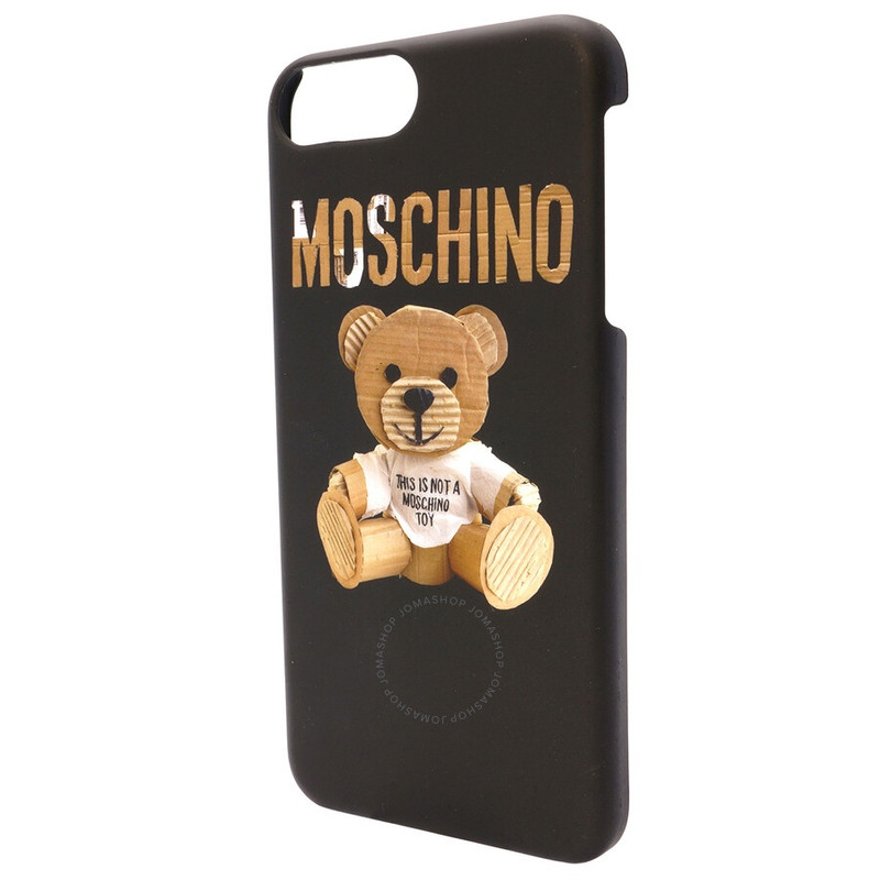 Moschino Beige Ladies Teddy 6/6S/7  Plus iPhone Case - 1