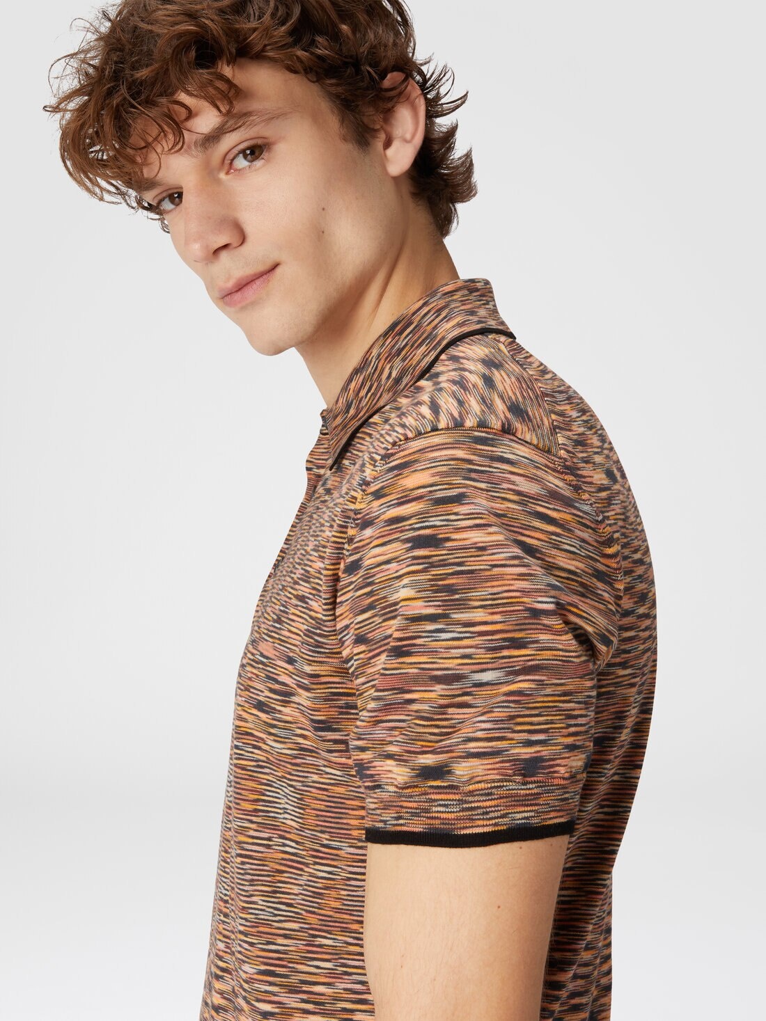 Slub cotton polo shirt - 5