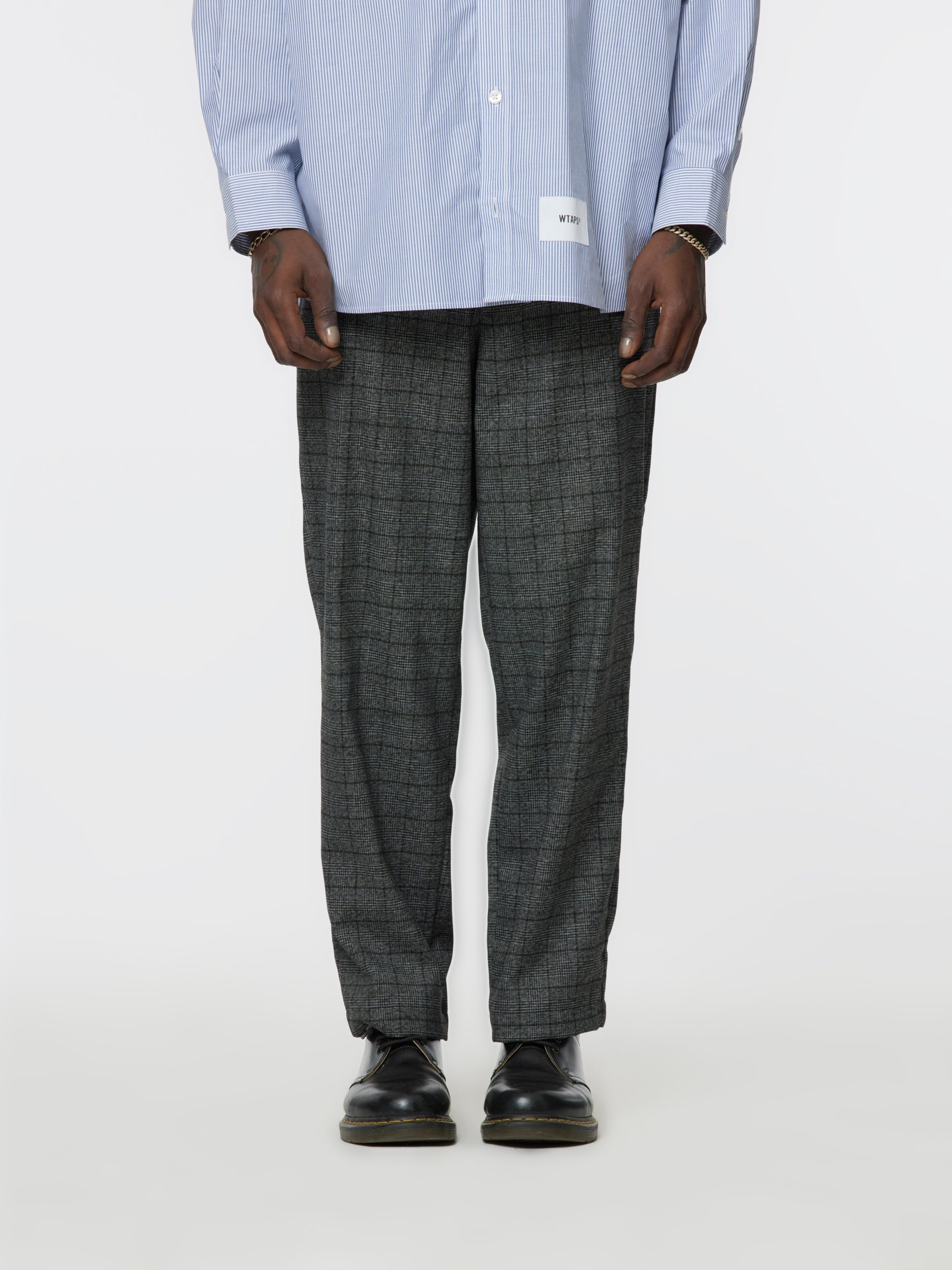 WTAPS WRKT2001 / TROUSERS / PLRA TWILL (BLACK