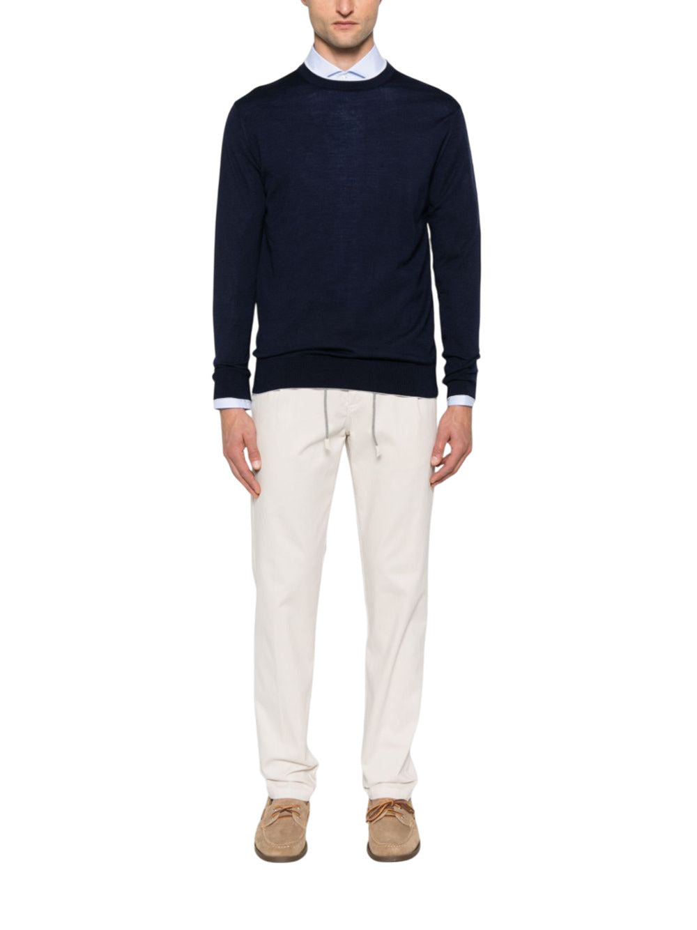 ELEVENTY - Eleventy Men Drawstring Trousers In Light Beige - 3