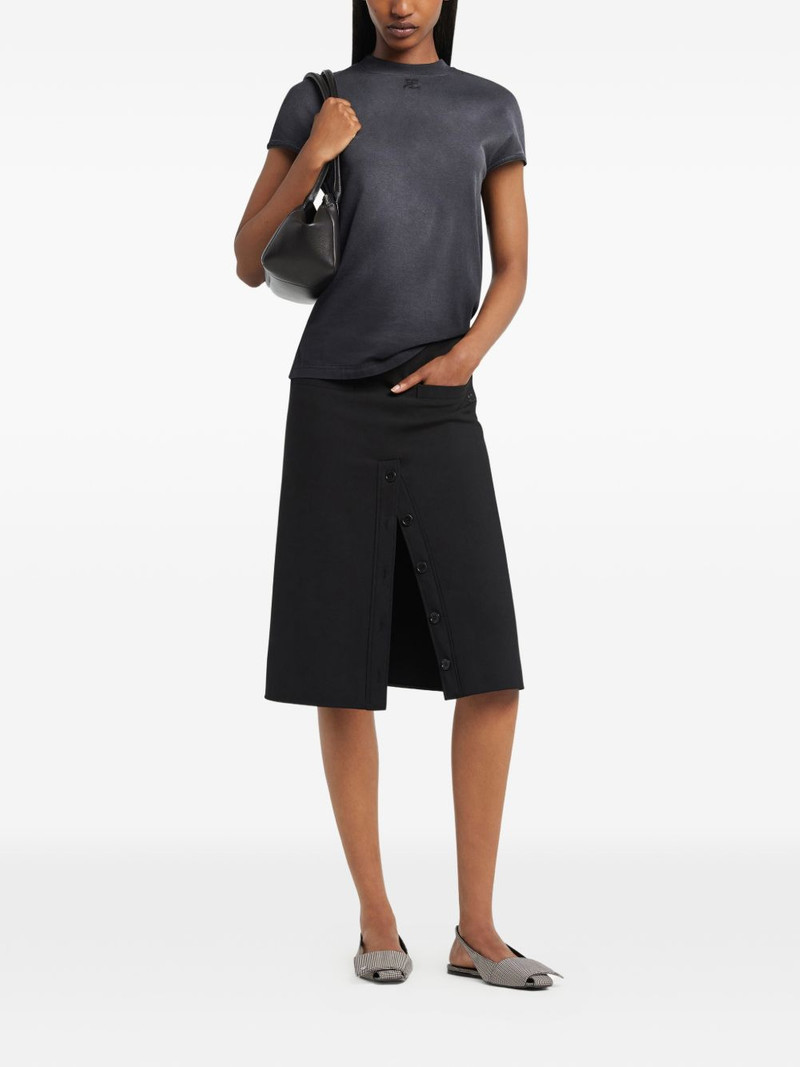 courrèges logo-detail T-Shirt outlook