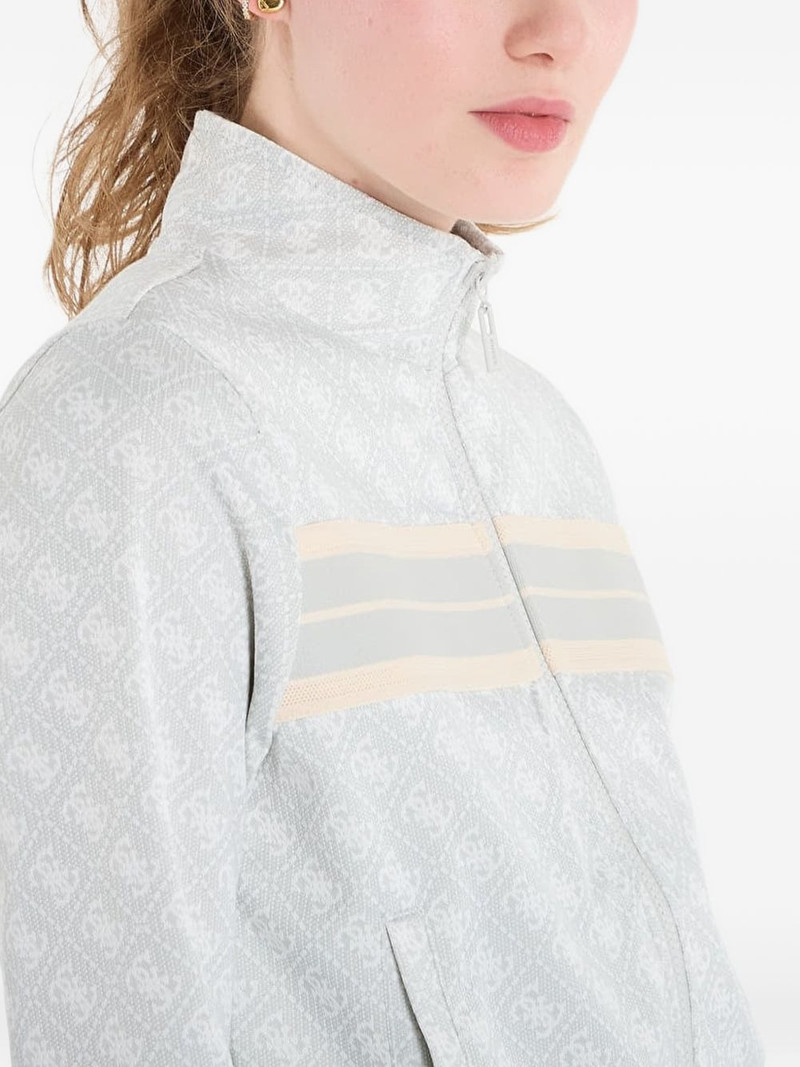 logo-print zip-up jacket 4