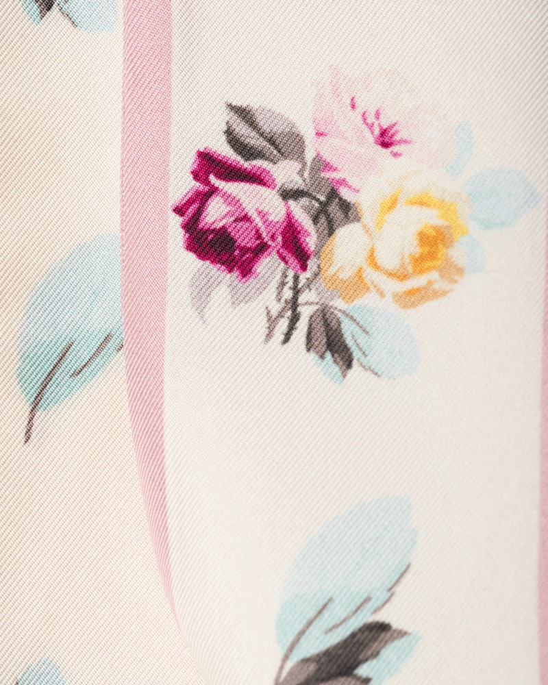 Prada Printed silk twill skinny tie outlook