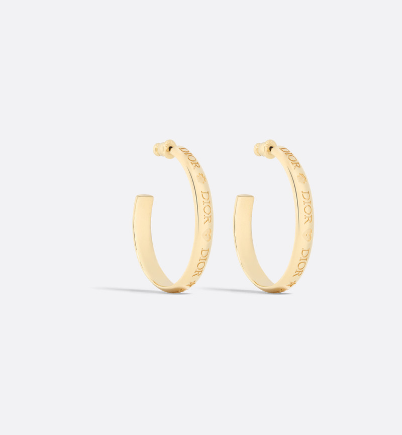 Dior Trésor Hoop Earrings 1