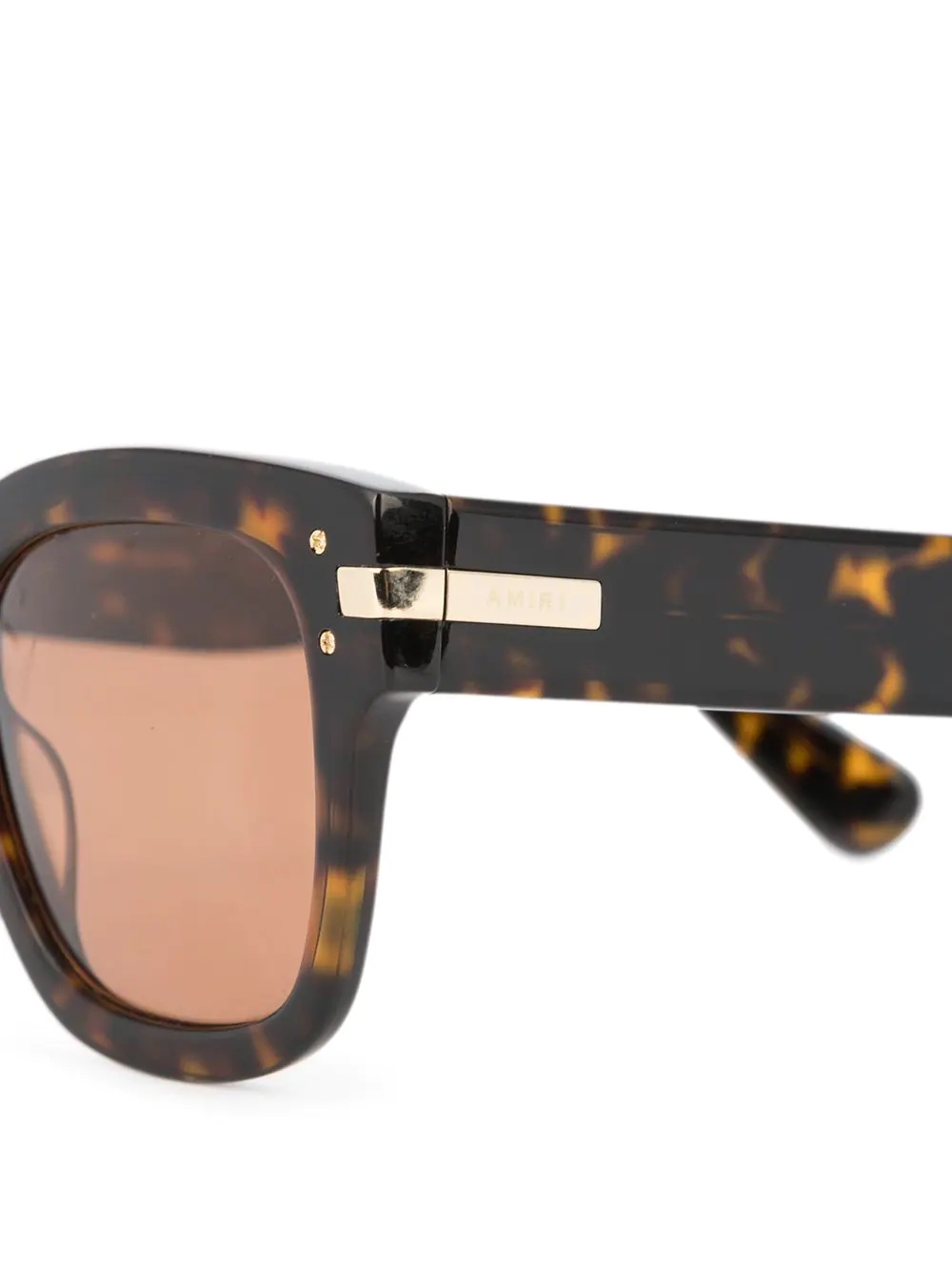 tortoiseshell square-frame sunglasses - 3