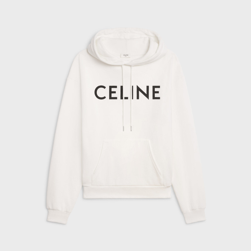 CELINE HOODIE IN COTTON FLEECE 1