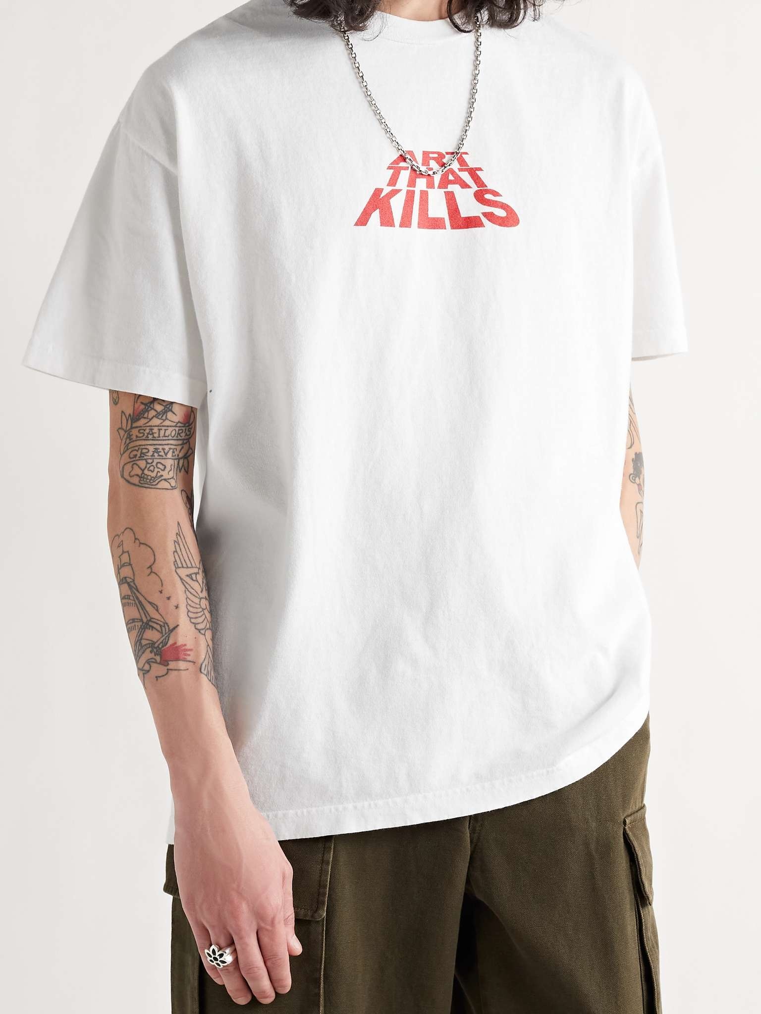 ATK Printed Cotton-Jersey T-Shirt - 4