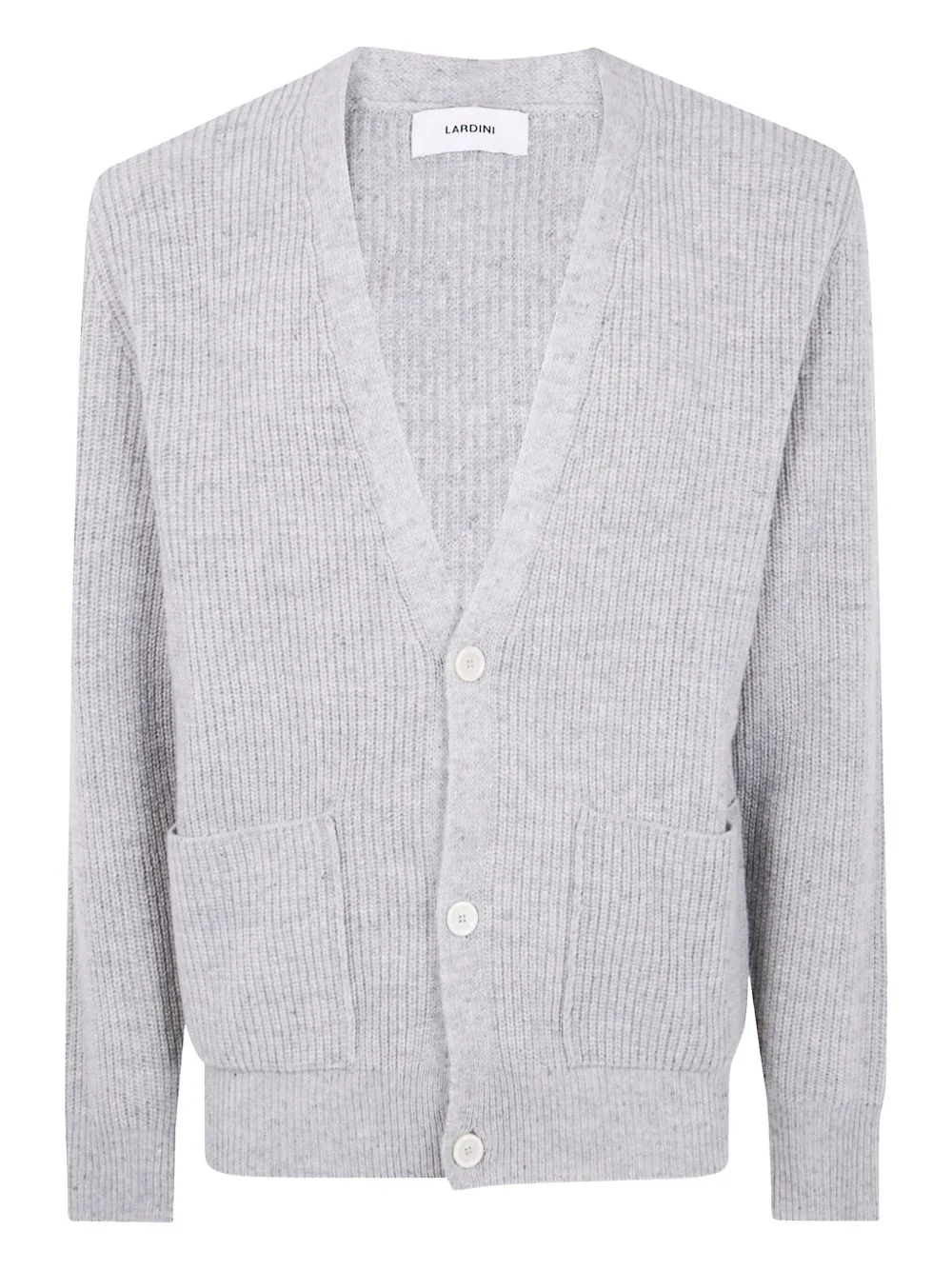 ribbed wool cardigan - 1