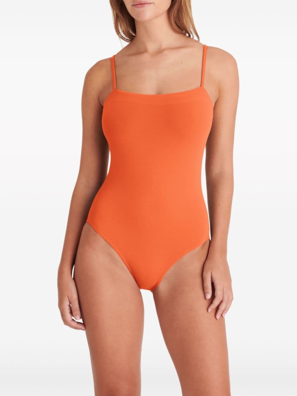 水着・ビーチグッズその他 ERES 'Aquarelle' one-piece swimsuit Orange 011402 Eres Square-Neck Aquarelle Swimsuit | Harrods US