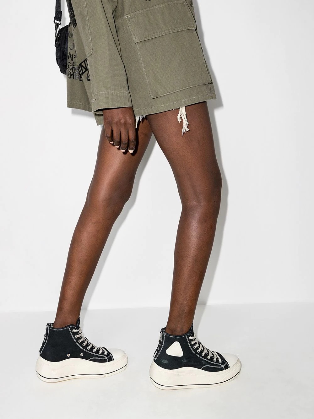 flatform high-top sneakers - 3