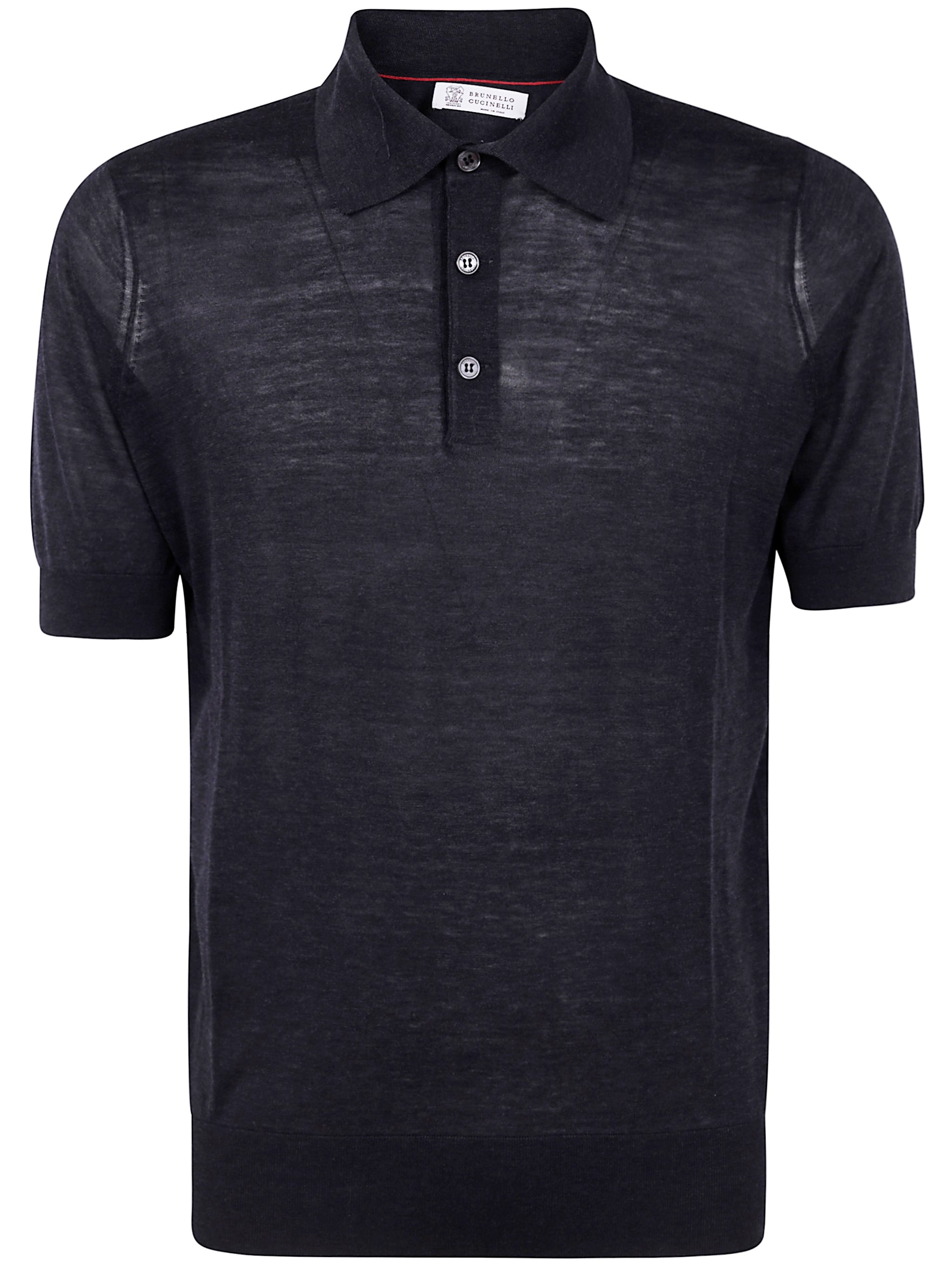 The POLO SHIRT, a refined piece from BRUNELLO CUCINELLI, embodies sophistication in the clothing cat - 1