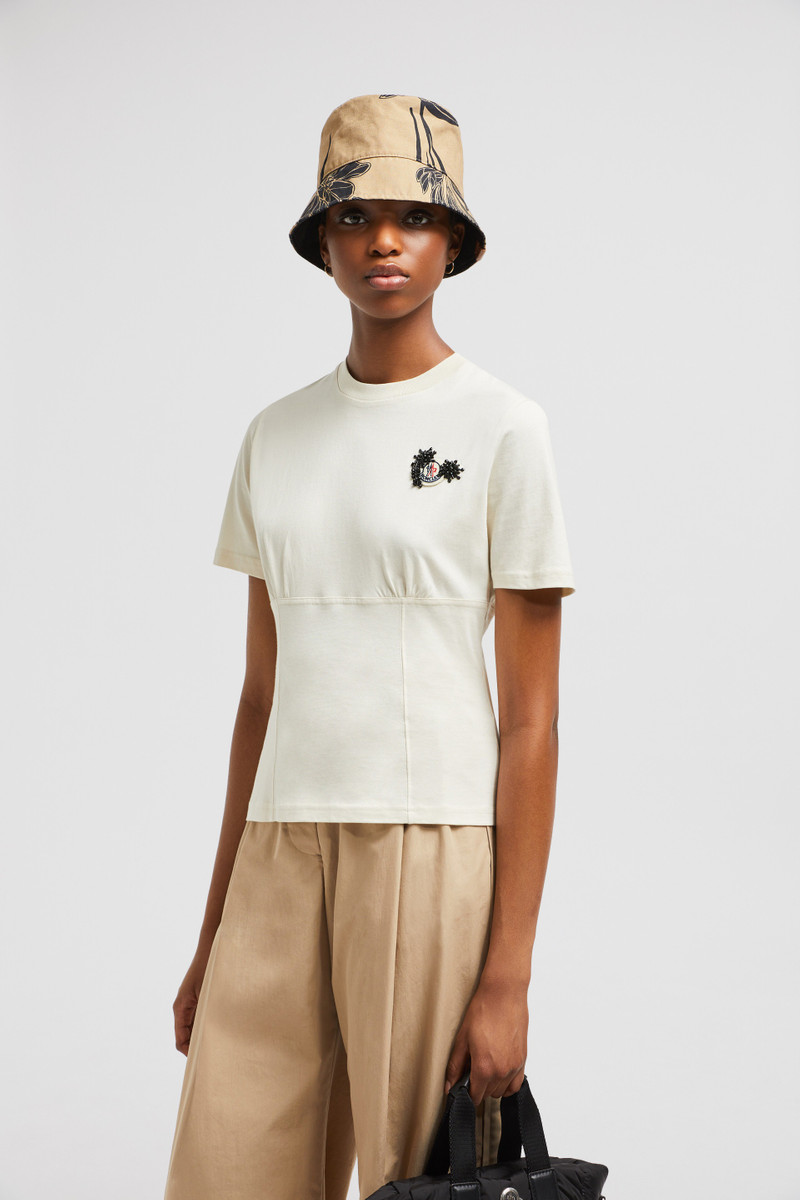 Moncler Hand-Beaded Cotton Top outlook