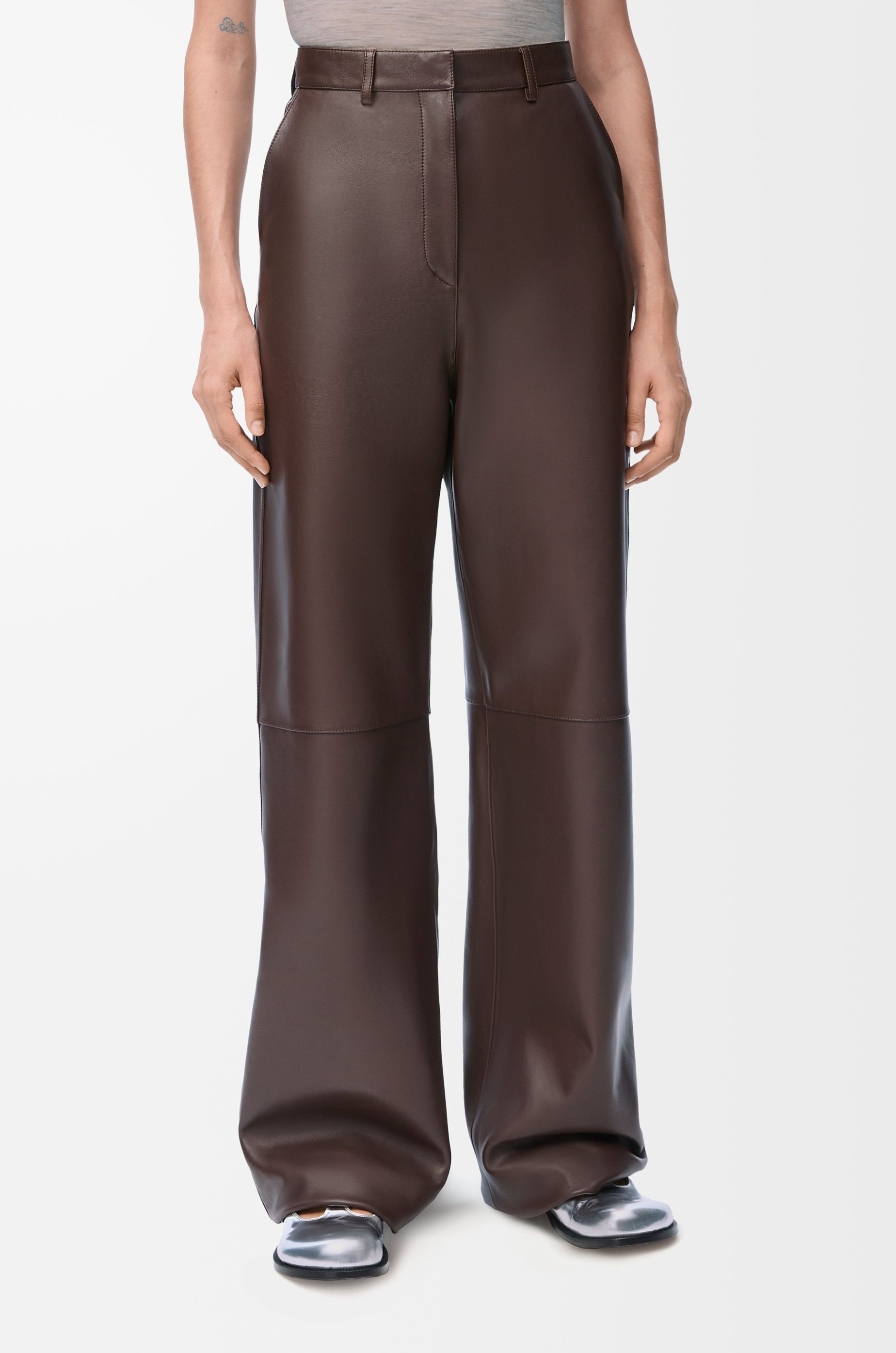 Trousers in nappa lambskin - 3