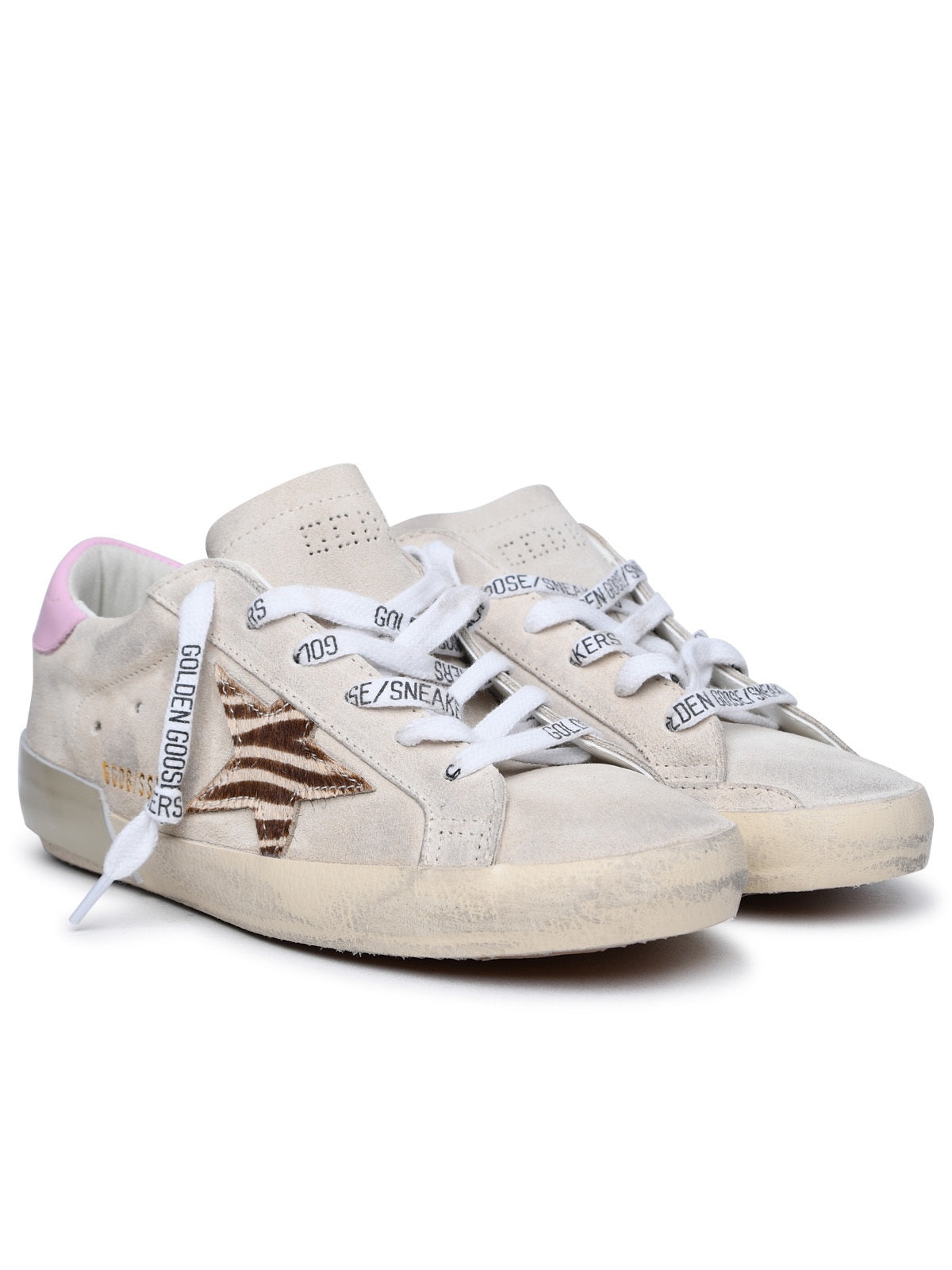 Golden Goose Woman Golden Goose 'Super-Star Classic' Cream Leather Sneakers - 2