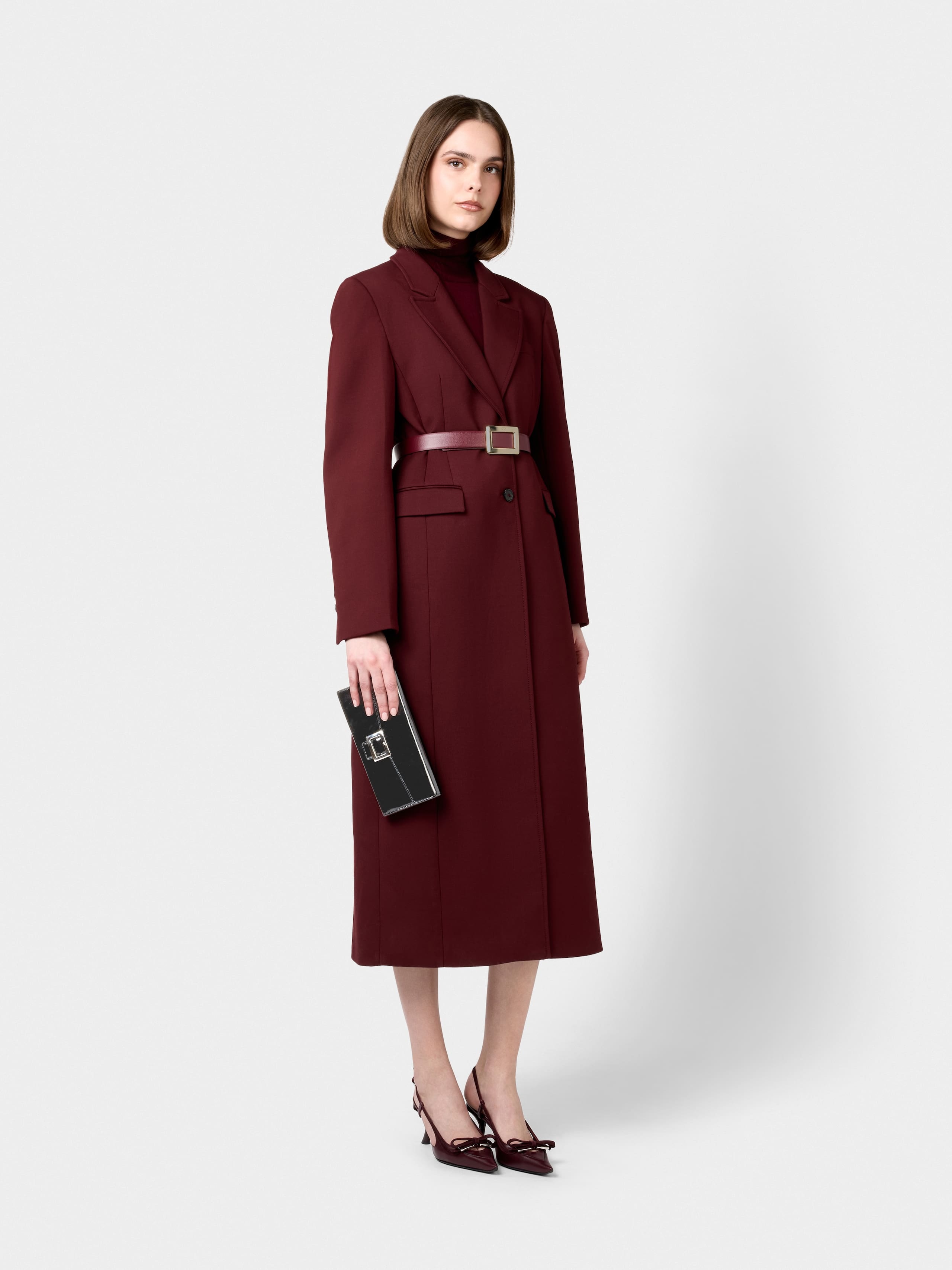 Belle Vivier Wallet on chain in patent leather - 6