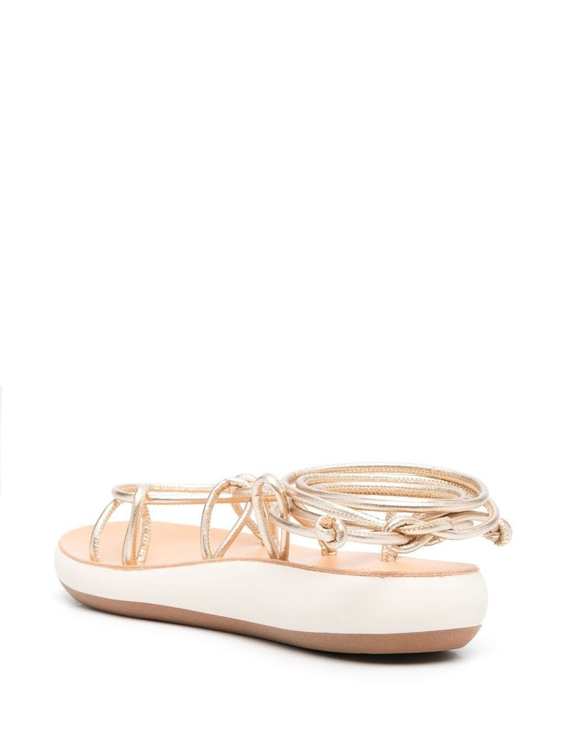 lace-up minimal sandals 3