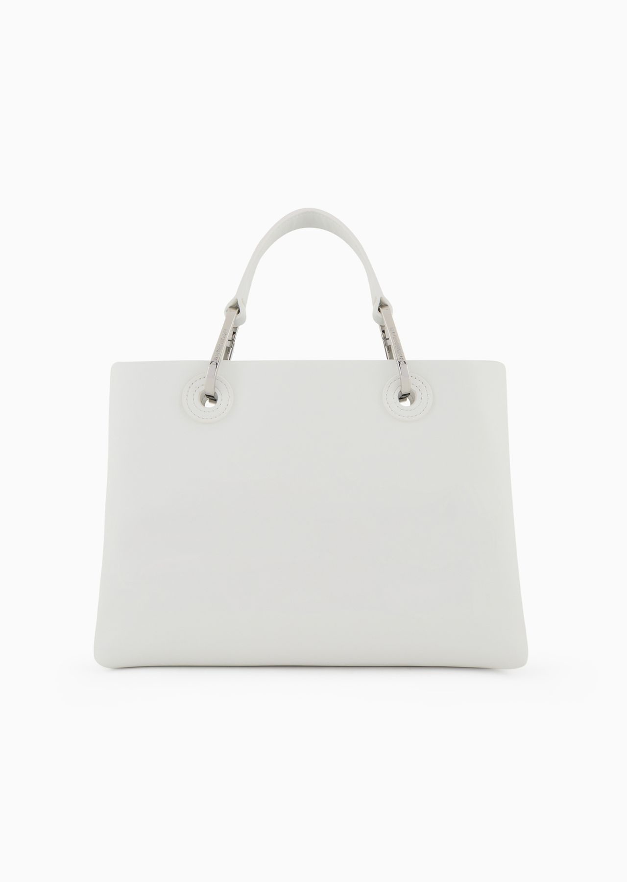 Small MyEA shopper bag with oversized embossed logo - 5