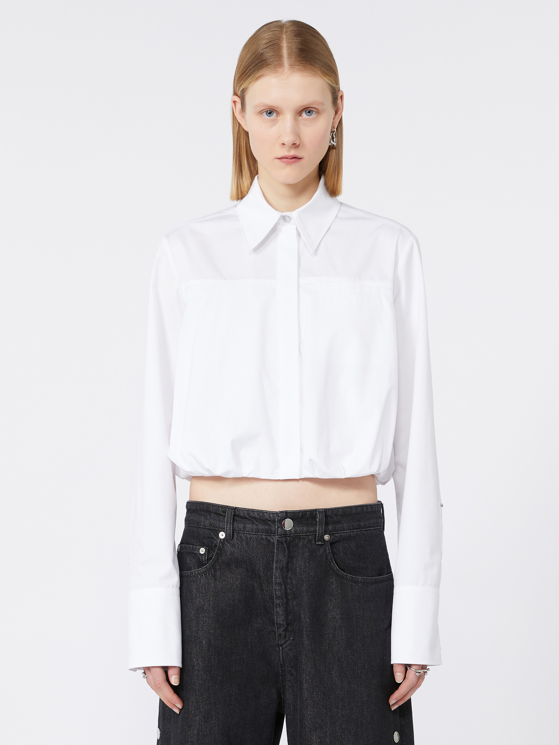 ZEMIRA Boxy-fit cotton shirt - 3