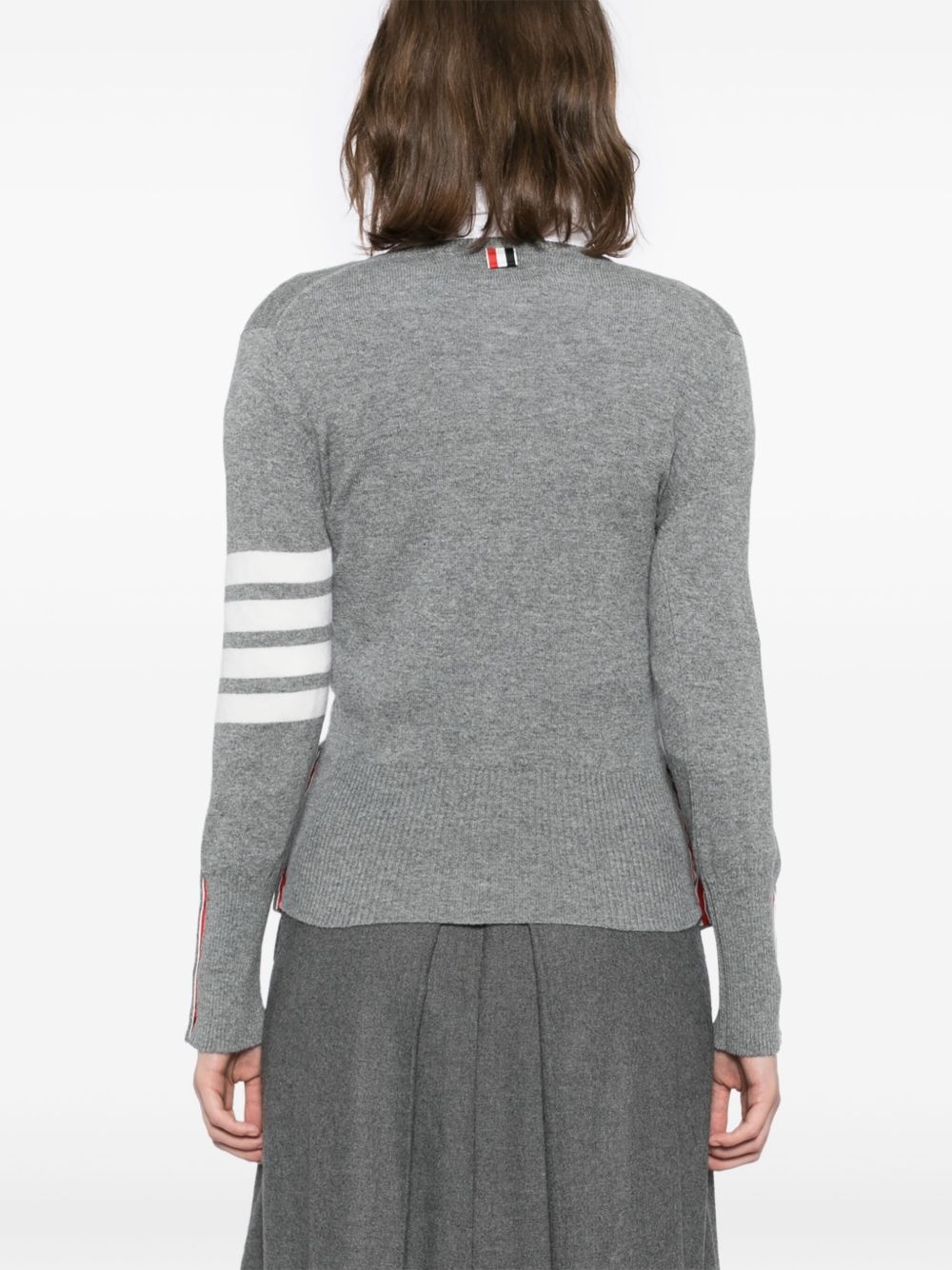 4-bar stripe cardigan - 4