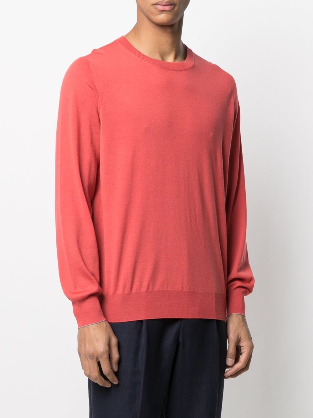 crew neck knitted jumper - 3