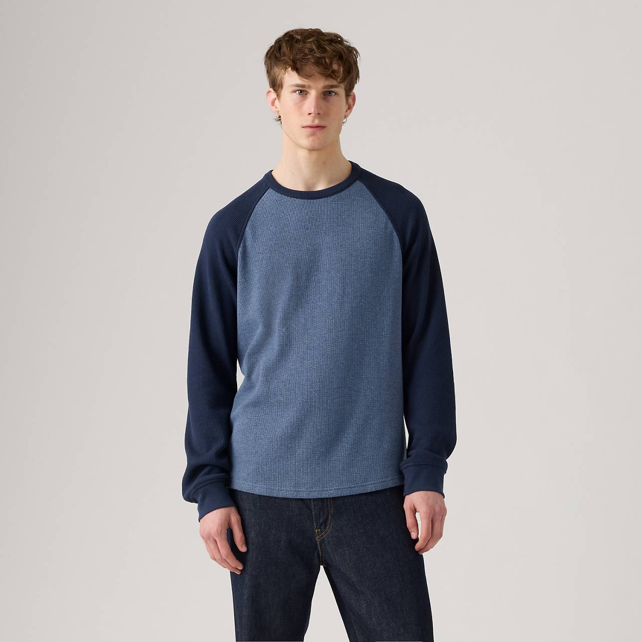 THERMAL RAGLAN CREWNECK T-SHIRT - 2