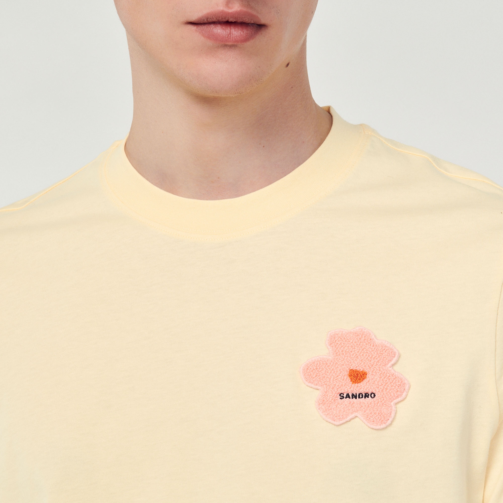 Flower patch T-shirt - 4