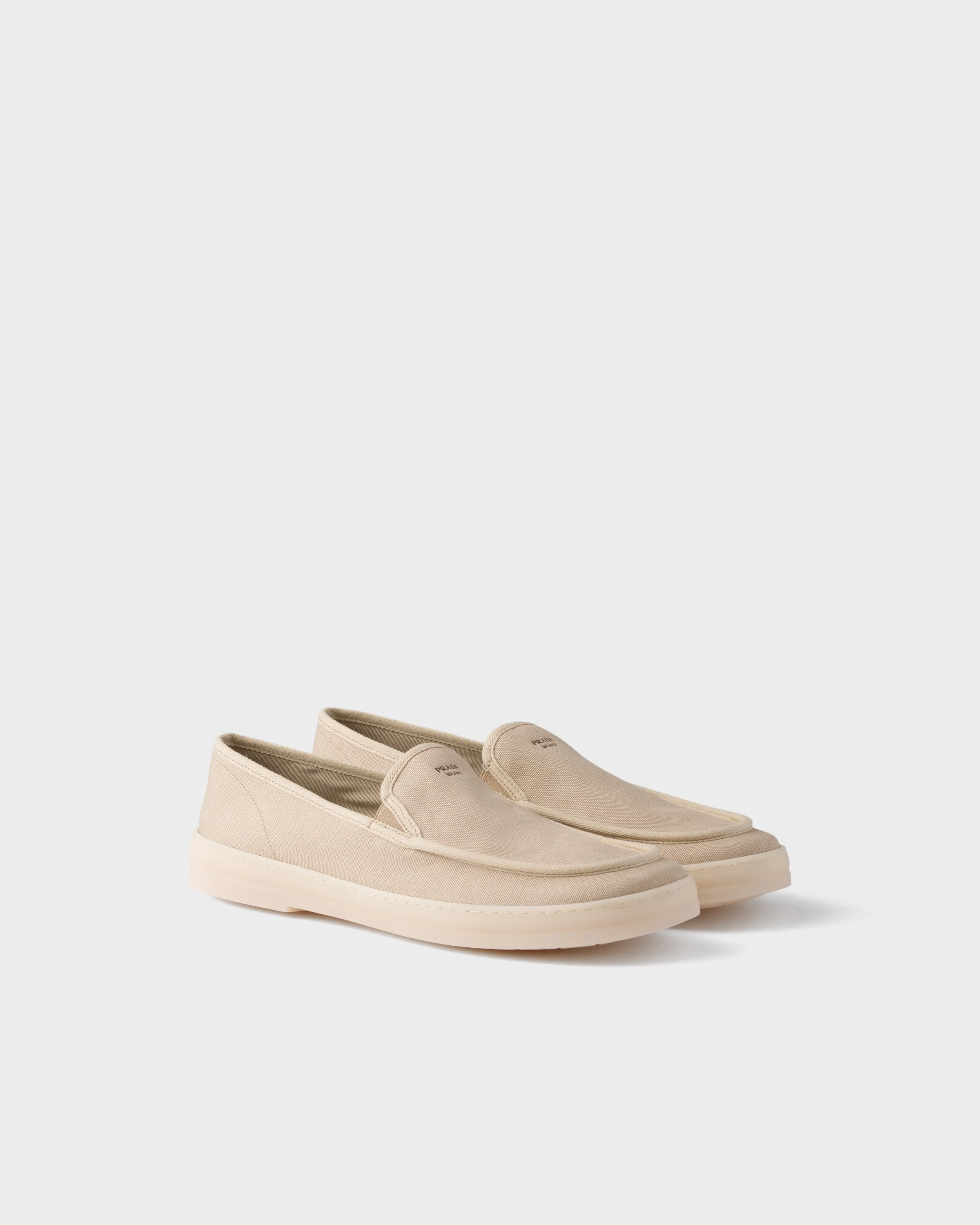 Fabric loafers - 1