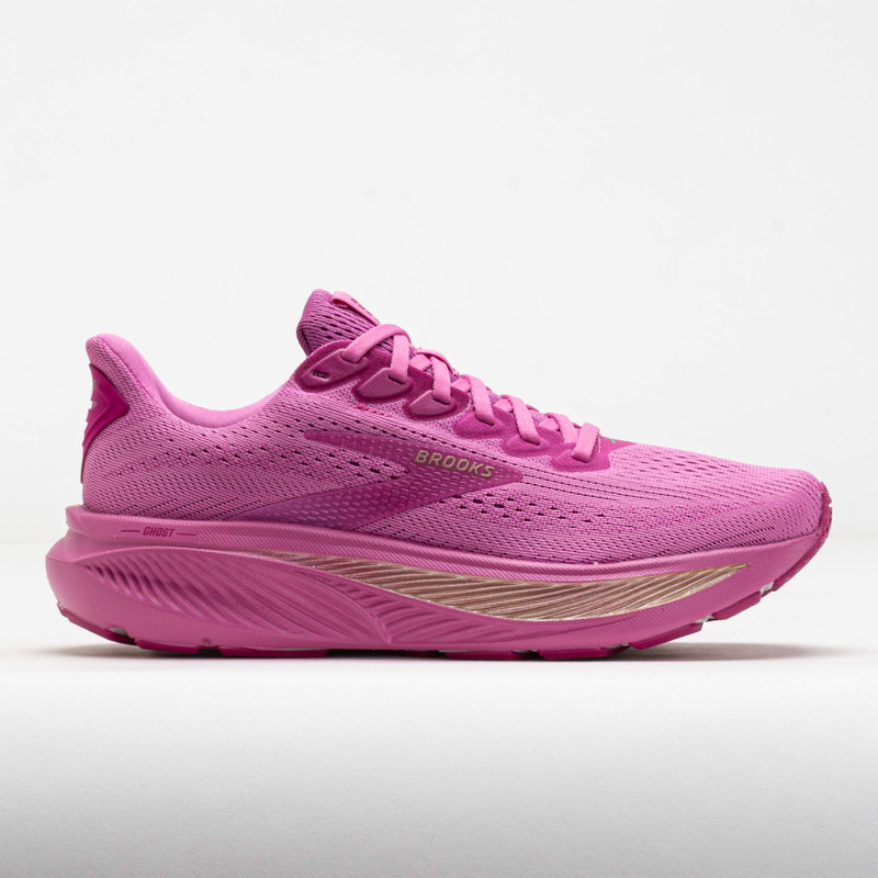 Brooks Ghost 17 Pink Fuchsia Gold (Women's) 1