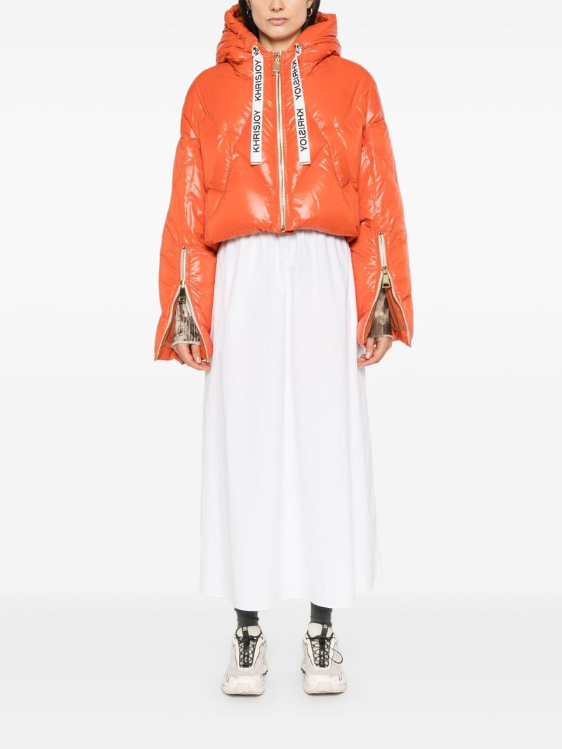 Khrisjoy Kris cropped puffer jacket outlook