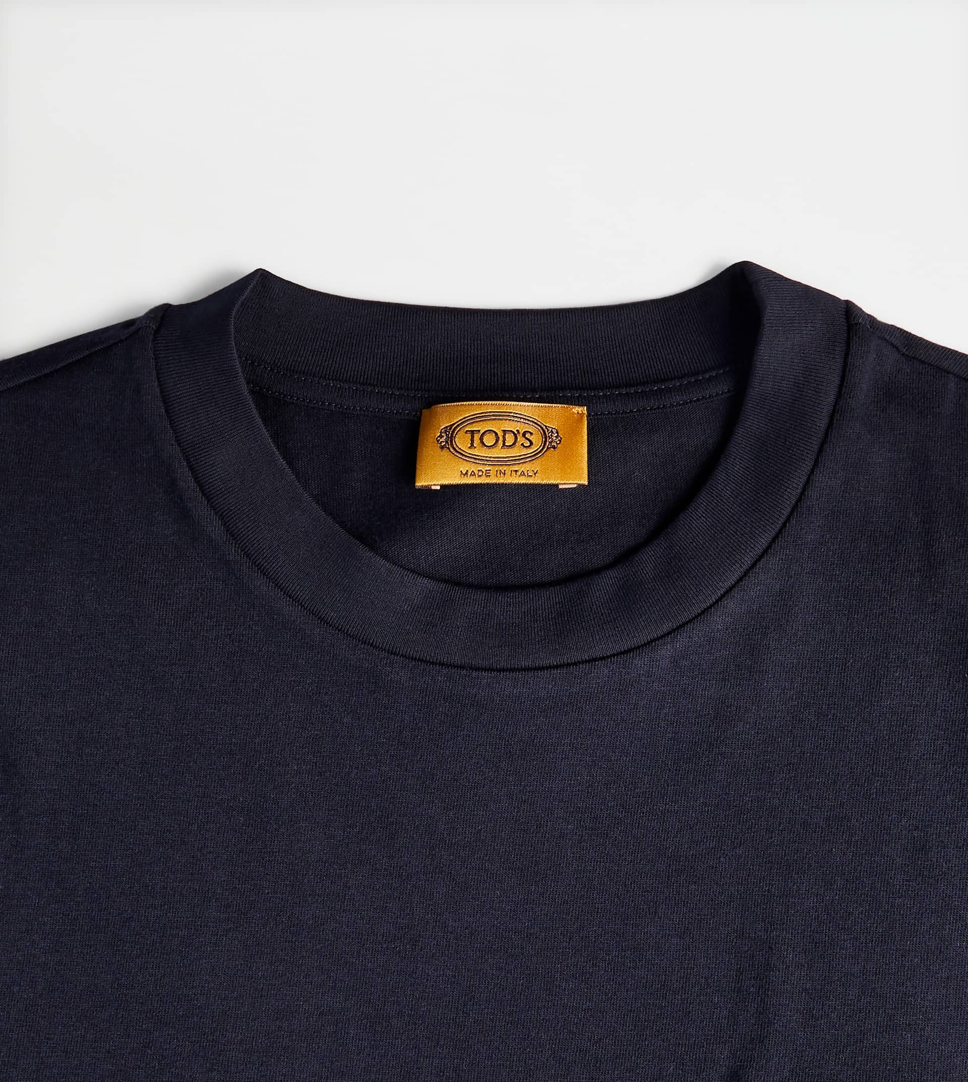 ROUND NECK T-SHIRT - BLUE - 6