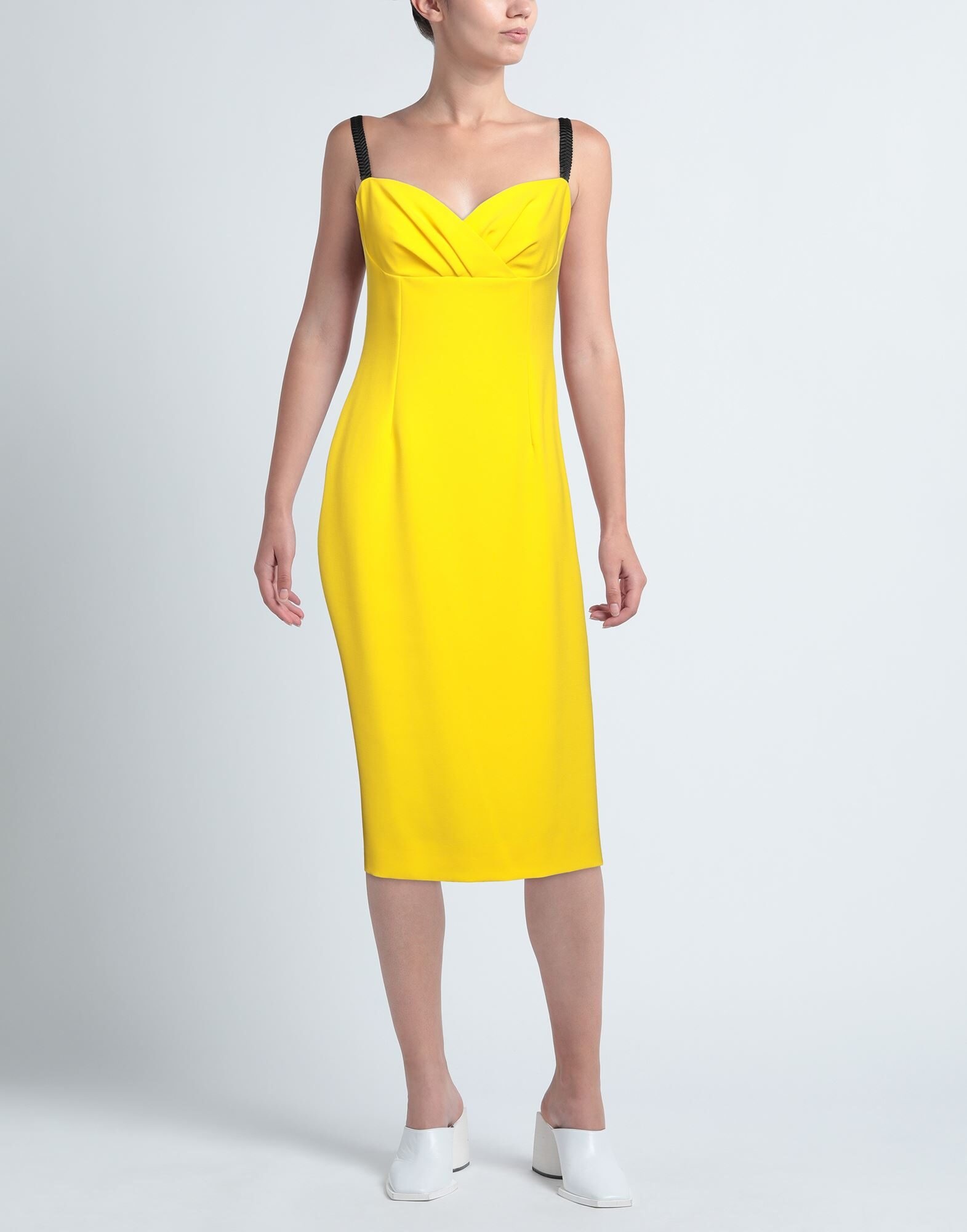 Yellow Women's Midi Dress - 3