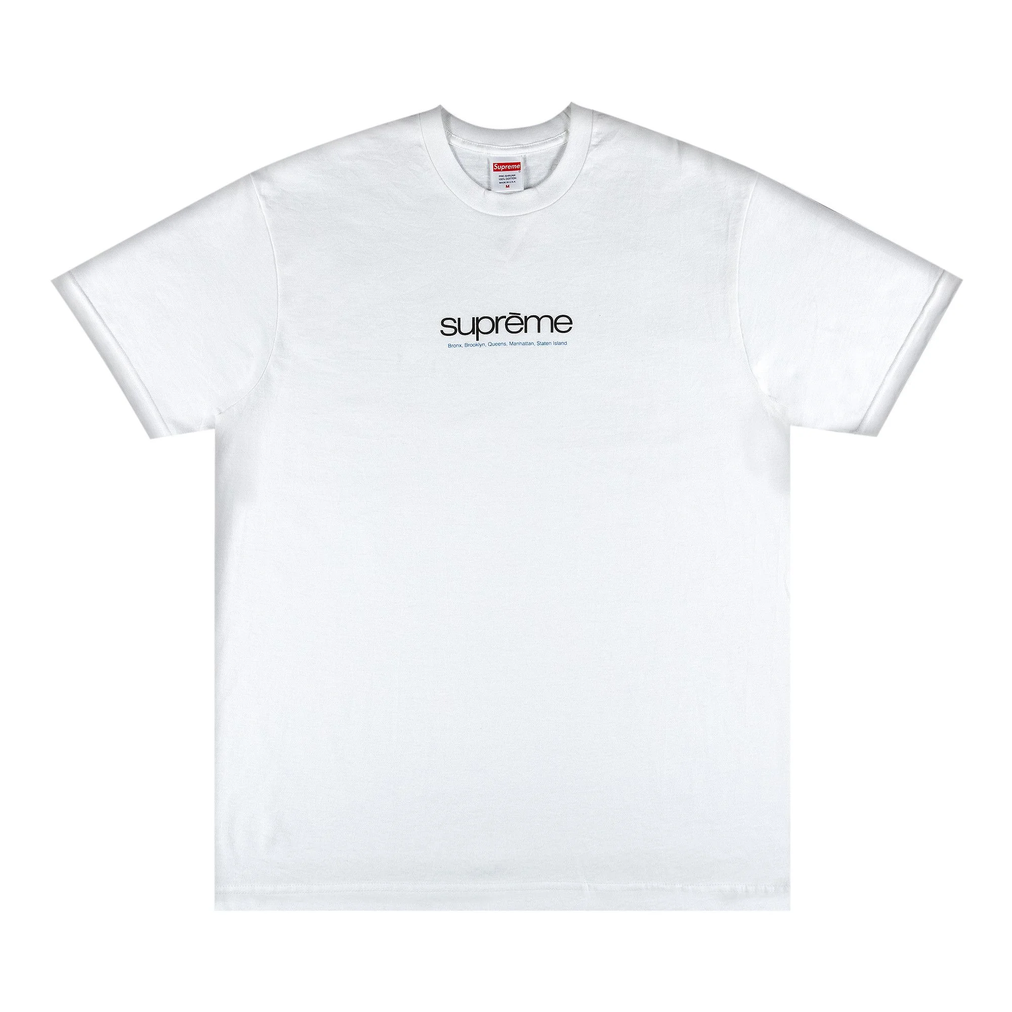Supreme Five Boroughs Tee 'White' - 1