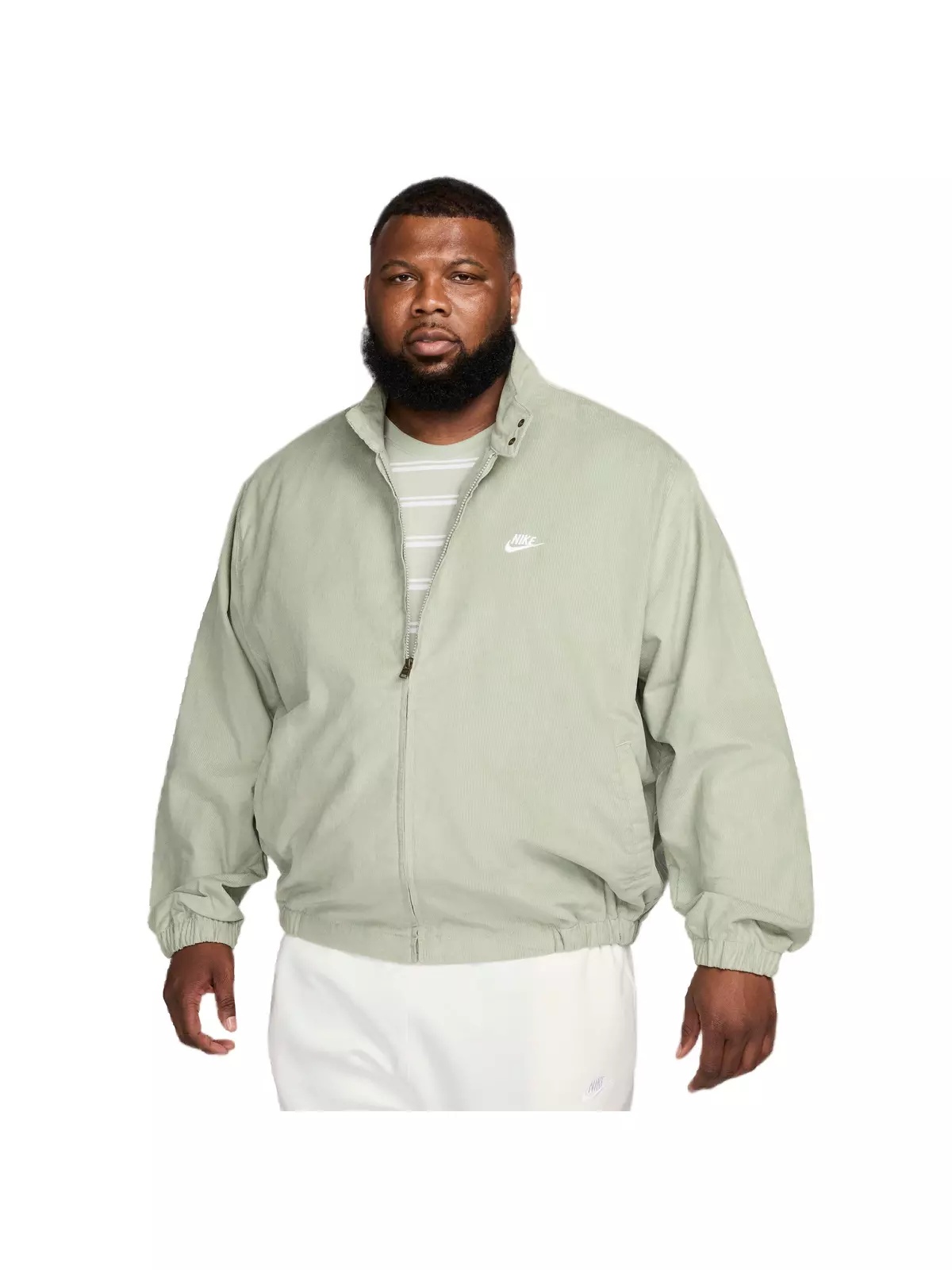 Men's Sportswear Club Corduroy Harrington Jacket -Jade - 7
