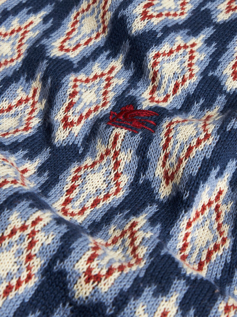 KNIT JACQUARD WAISTCOAT 6