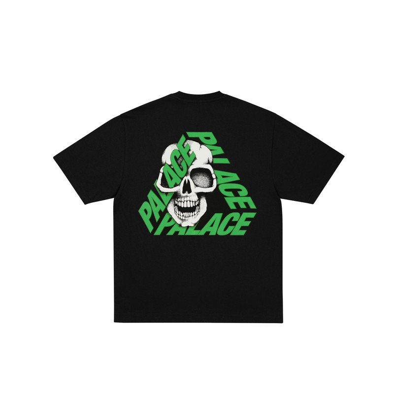 P3 SKULL T-SHIRT BLACK - 1