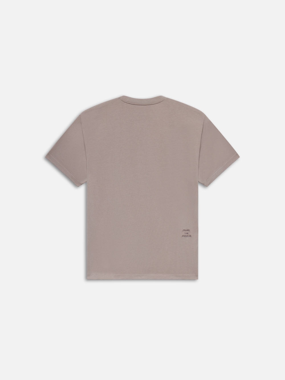 FRAME Logo Tee in Soft Lavender - 4