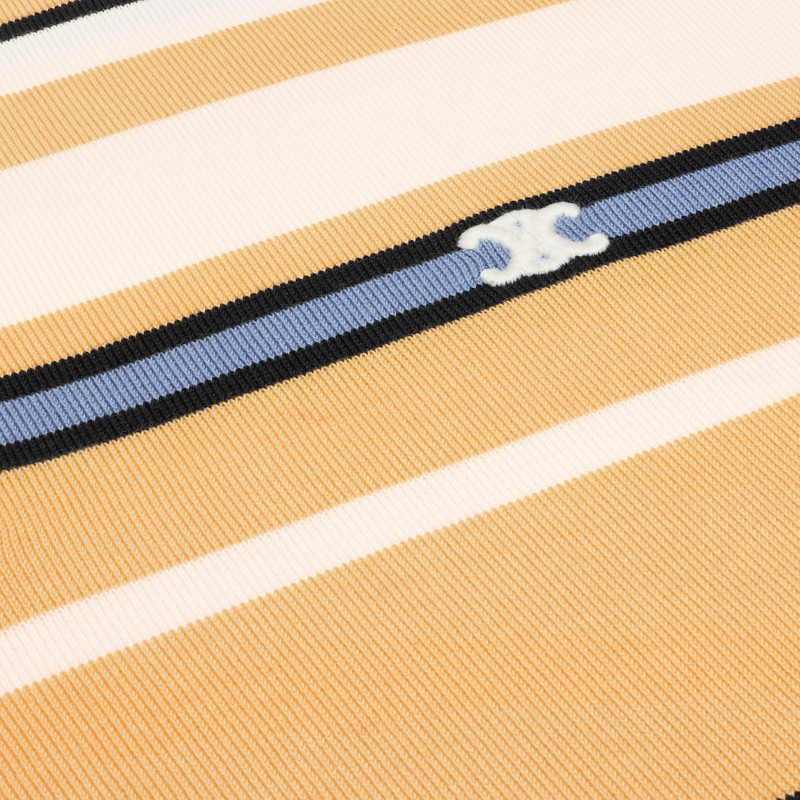 loose polo IN striped cotton 4