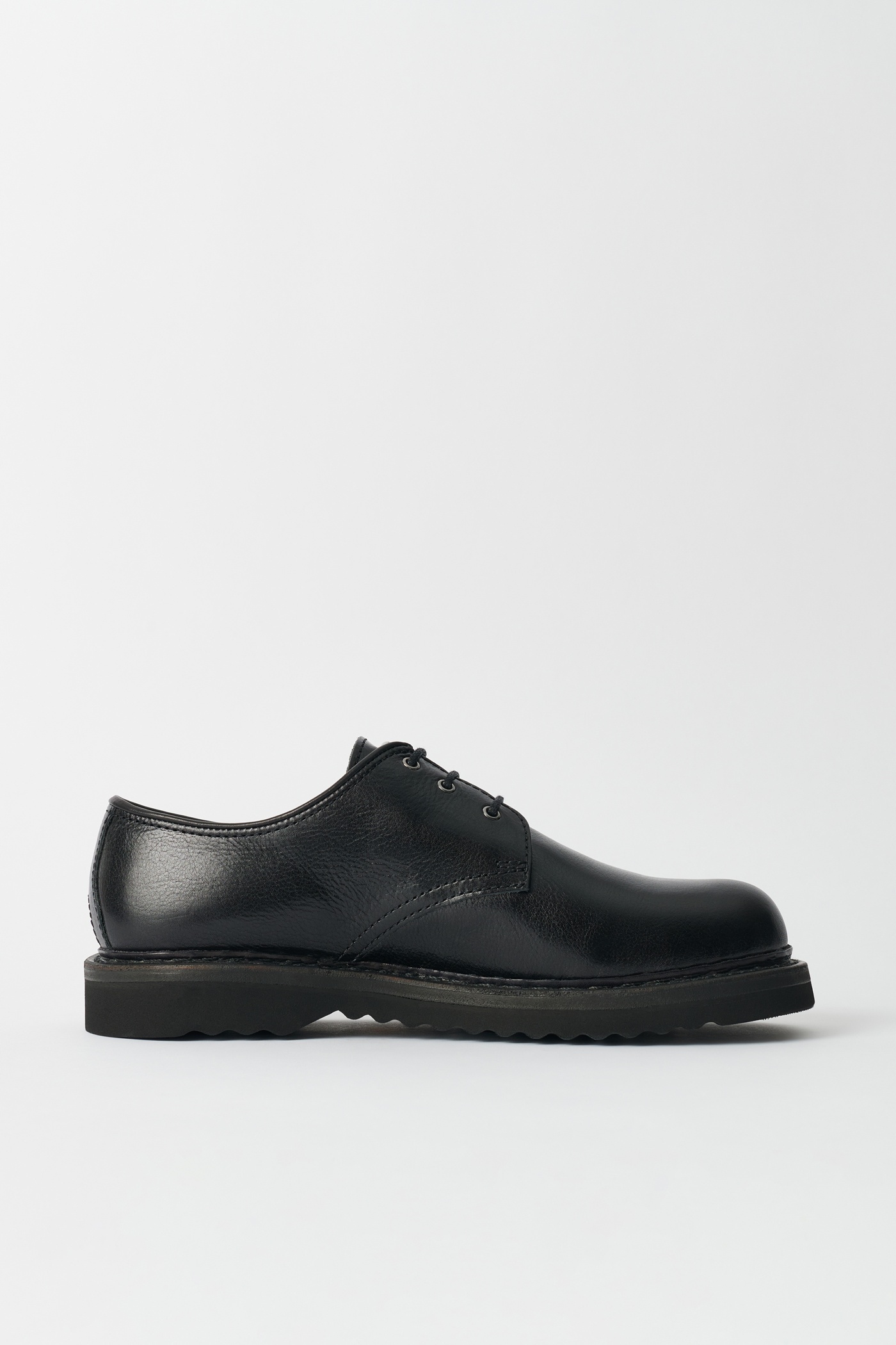 Trampler Shoe Black Supple Cow Hide - 4