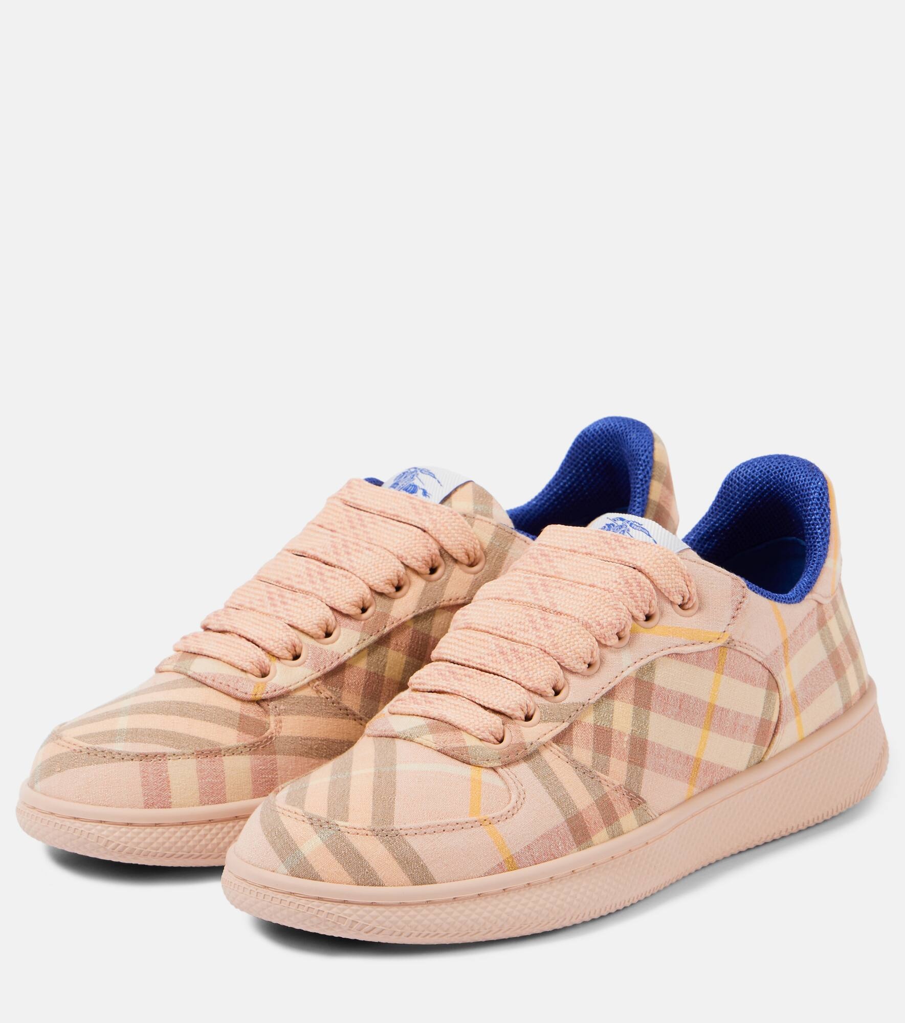 Terrace EKD Burberry Check sneakers - 4