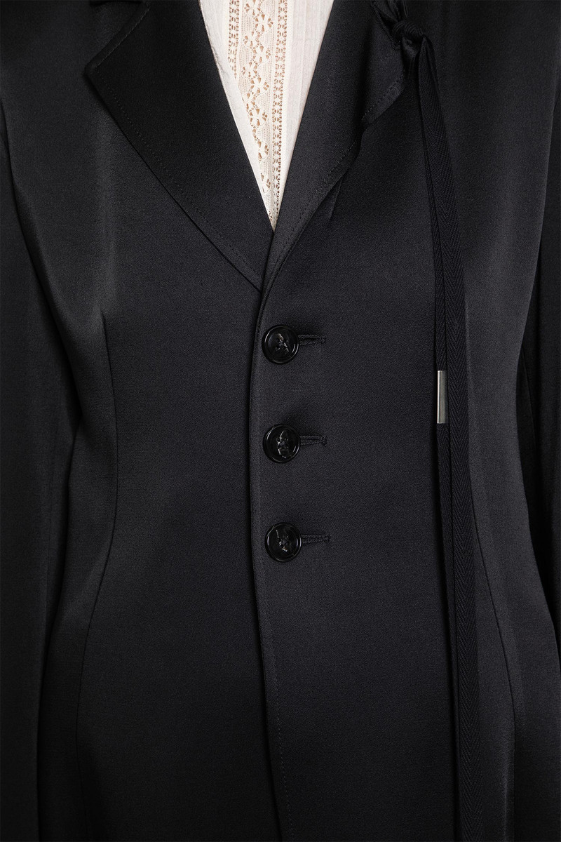 Abke X-long Open Front Coat 5