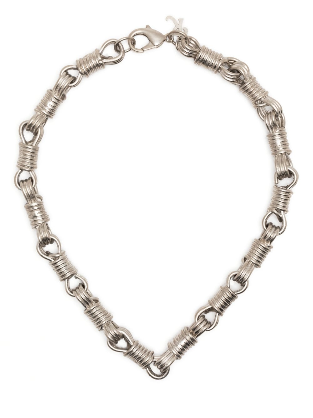 knot links chain necklace - 1