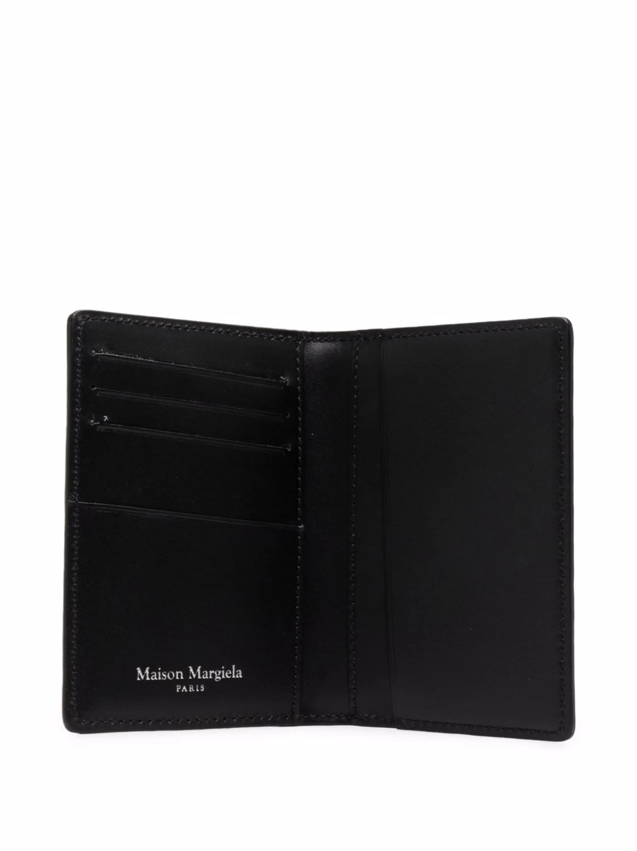 Four-stitch Leather Card Holder - 3