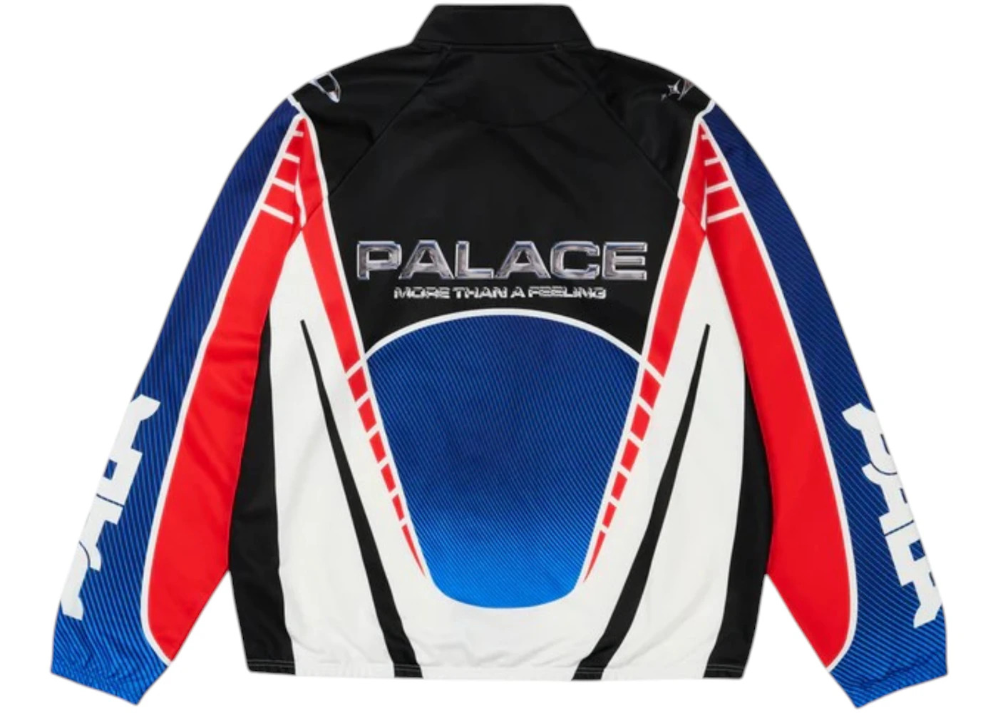 Palace More Than A Cycling Zip Jacket Red/Blue - 2