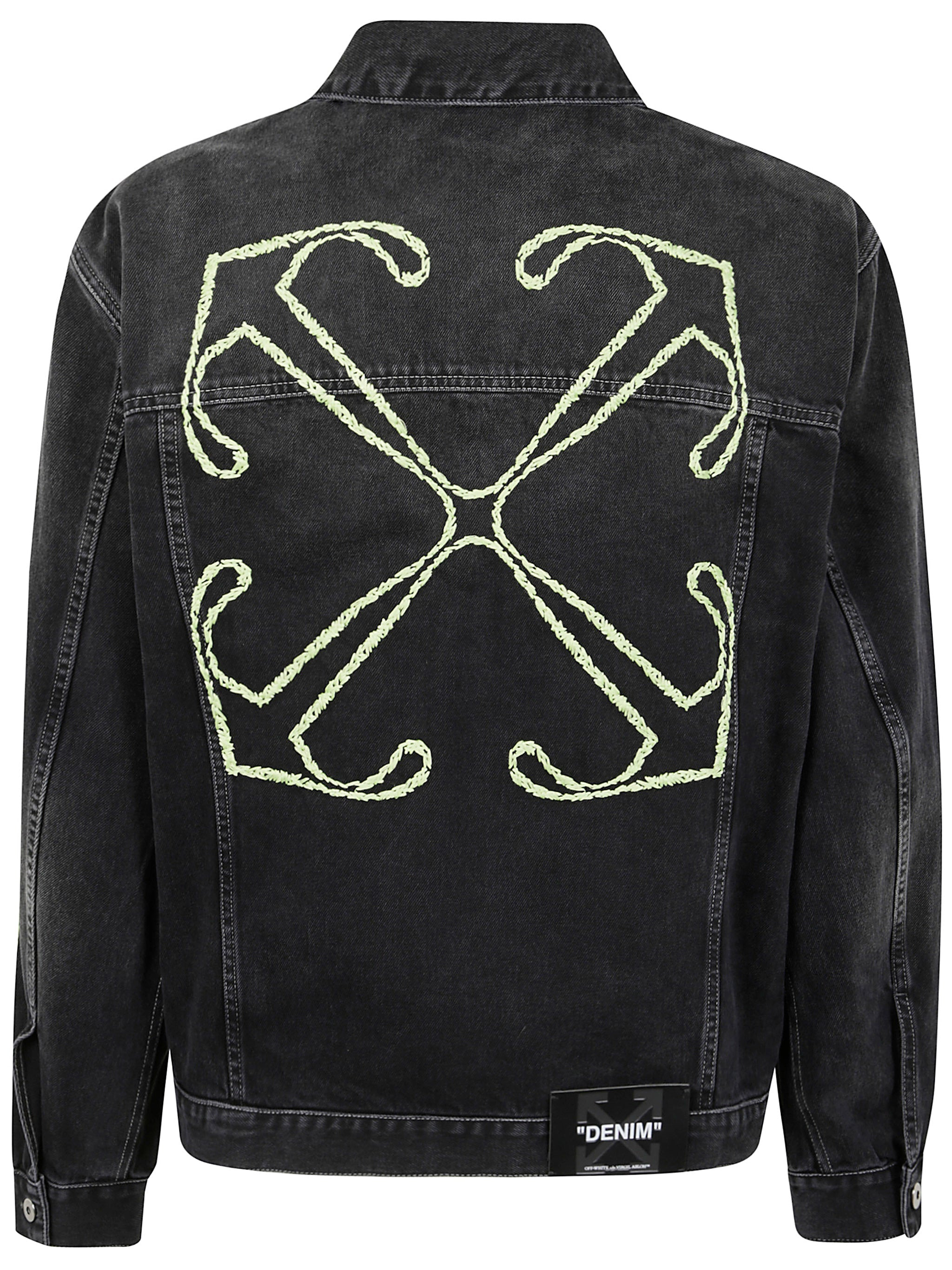 Off White Men Diag Arr Outl Den Skate Jacket - 2