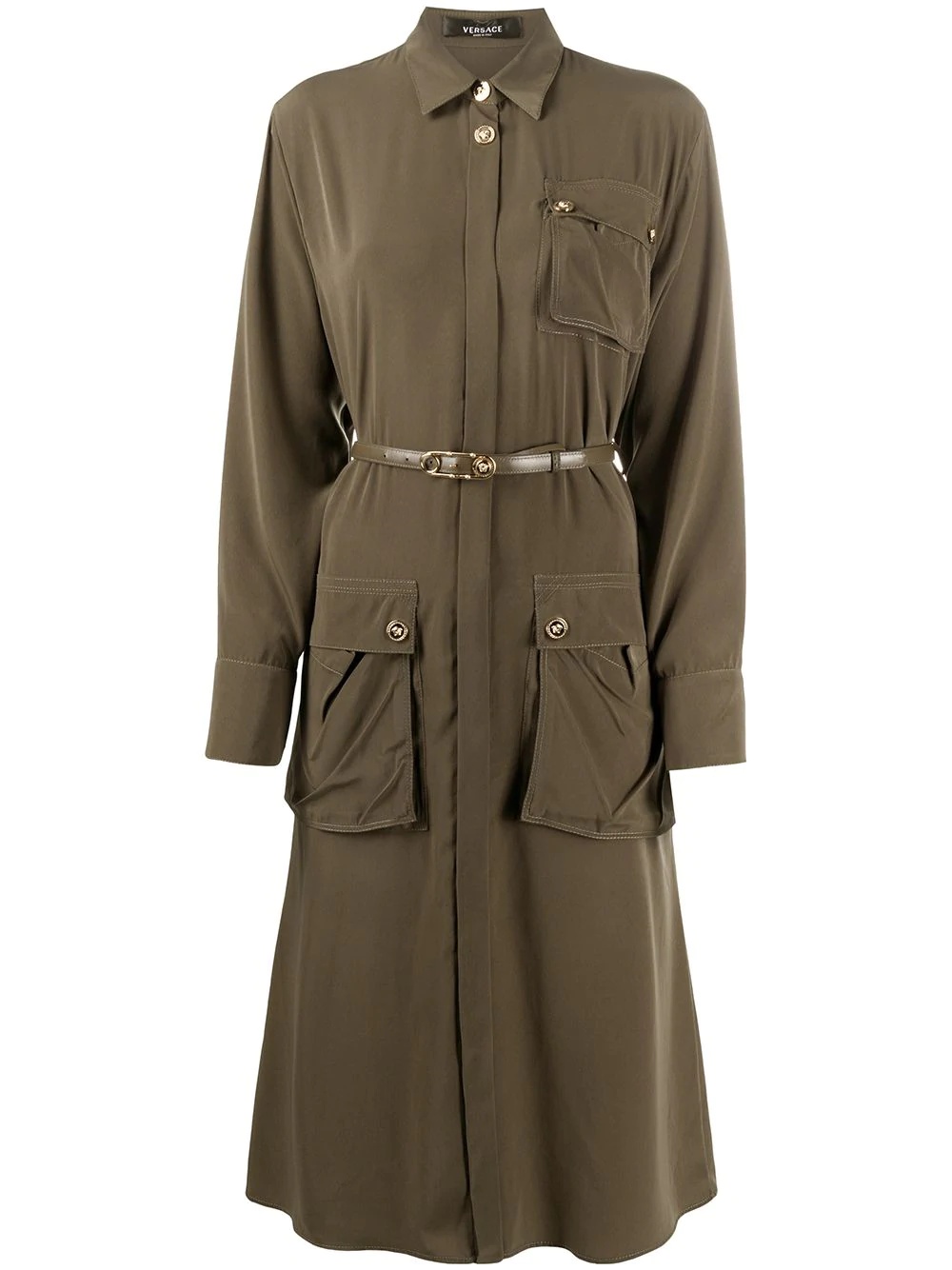 Safari midi shirtdress - 1