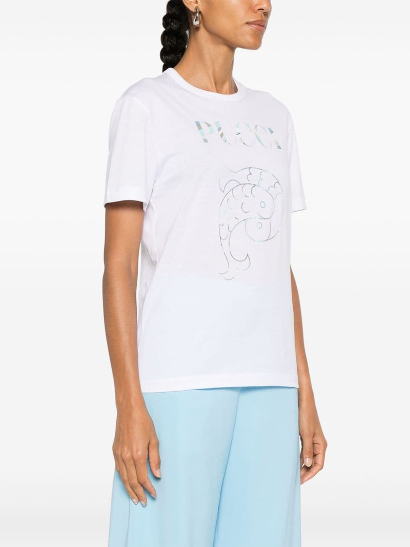 logo-print T-shirt 3