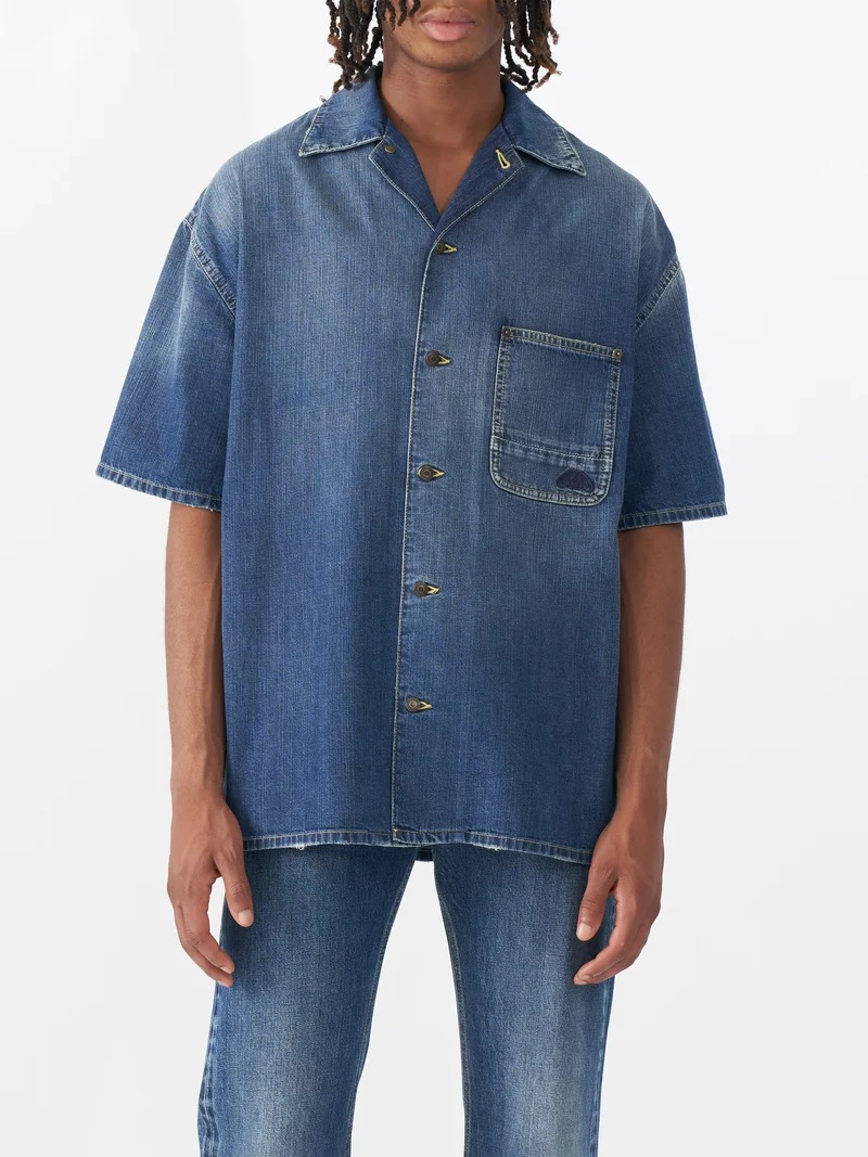 t*u様 Alexander McQueen 1996ss Denim shir t*u様 Alexander McQueen 1996ss Denim shir